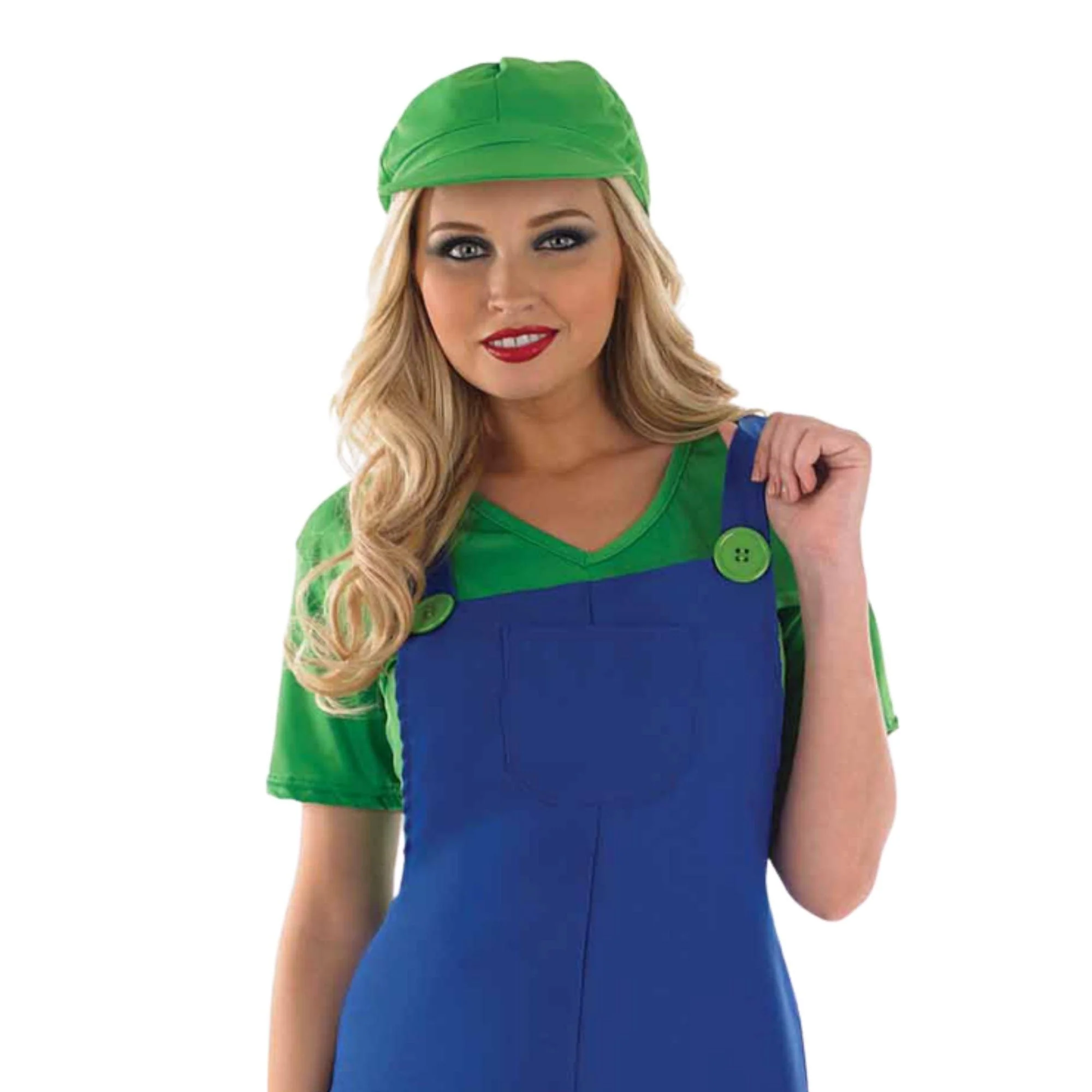 Sexy Green Plumber Adult Women's Costume - Image 10