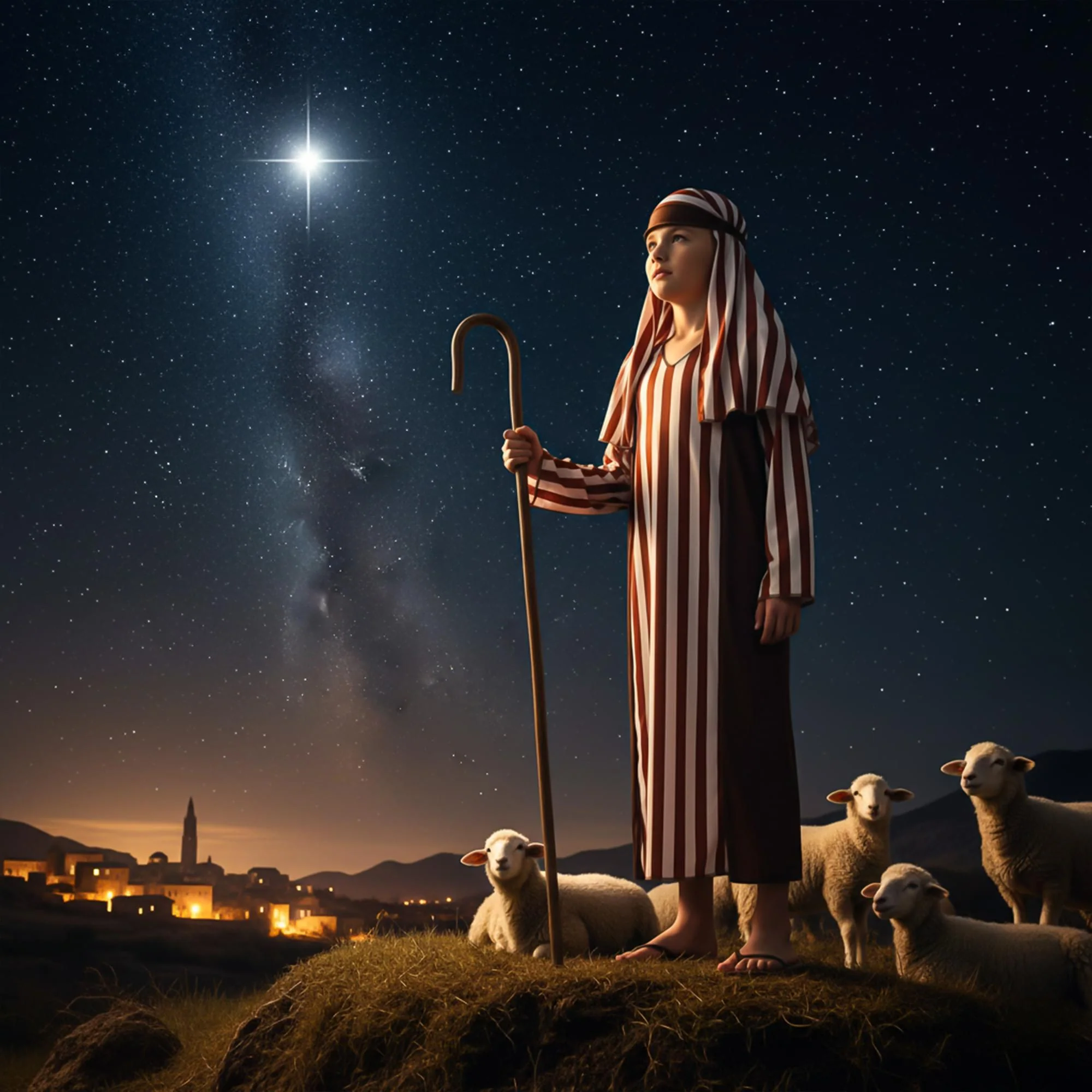 Shepherd Child Costume - Image 6