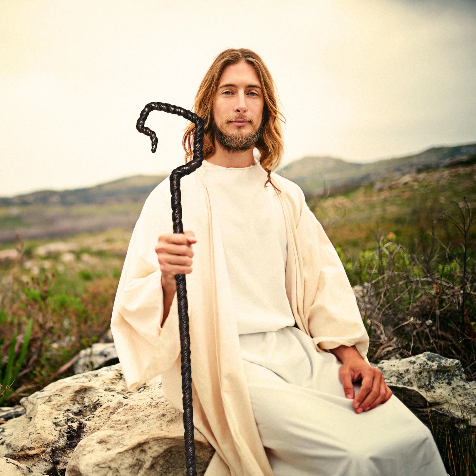 Shepherd Crook 56.5 Inch Foam Adult Costume Accessory - Image 3