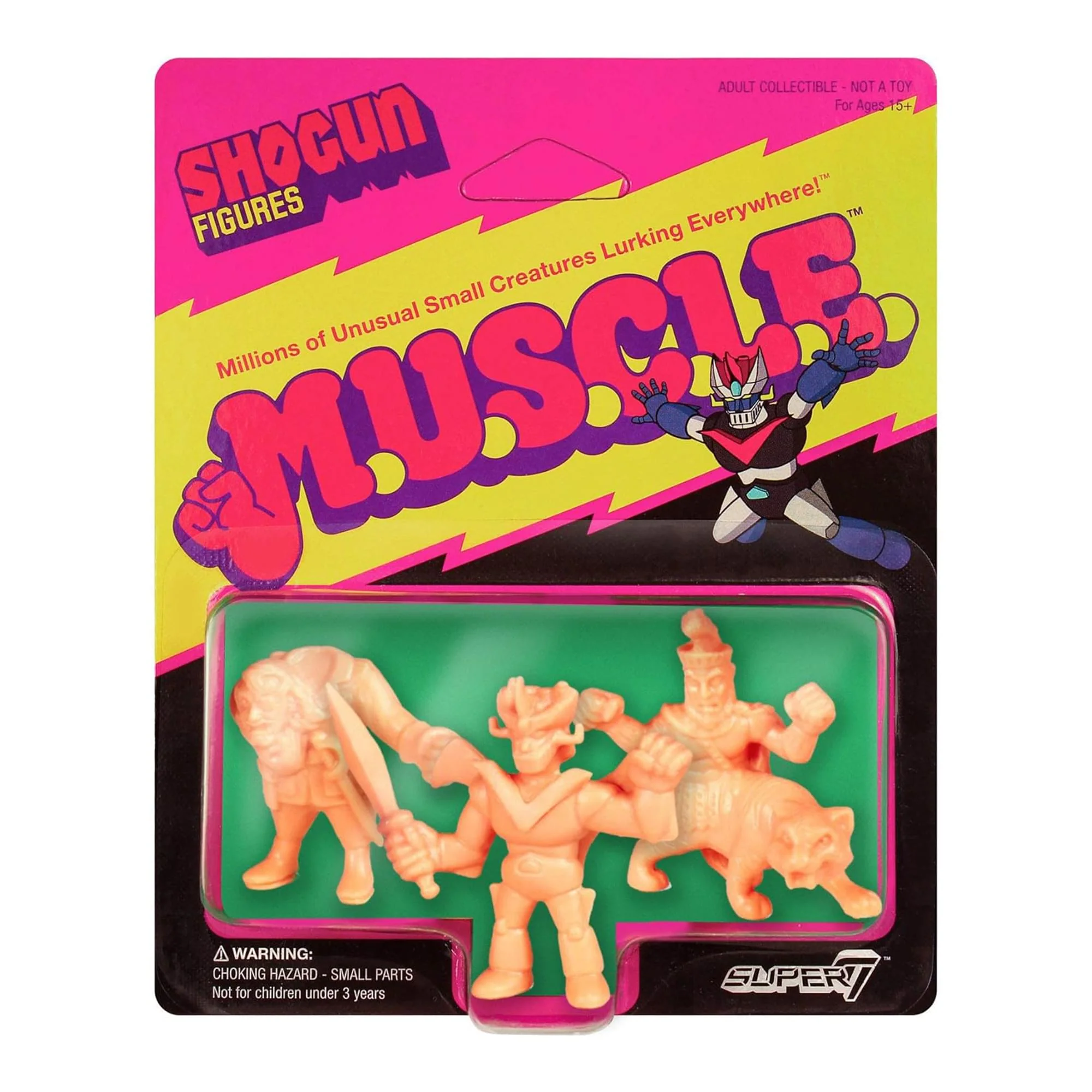Shogun Warriors M.U.S.C.L.E. Mini-Figure Set | Pack D - Image 5