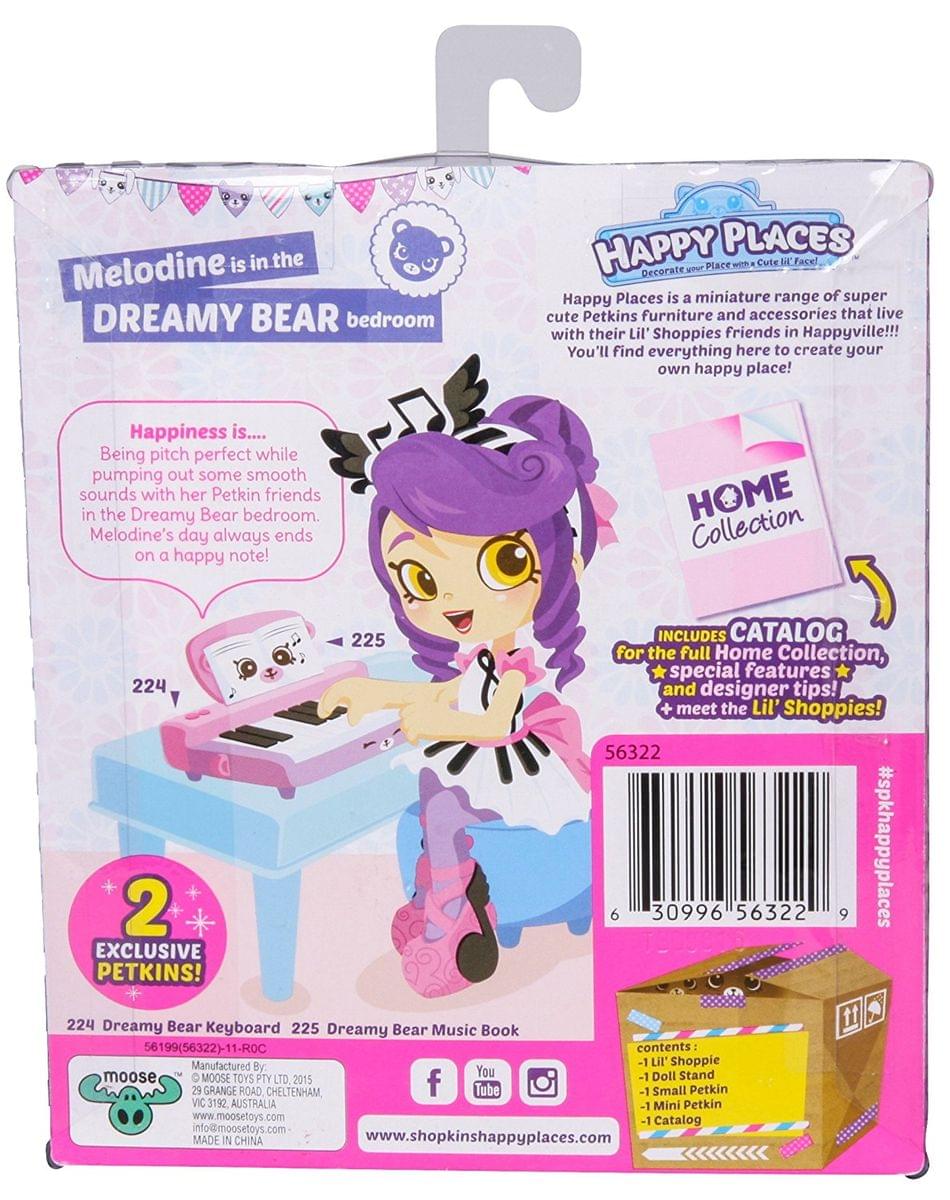Shopkins Happy Places Single Pack Dreamy Bear Melodine - Image 3