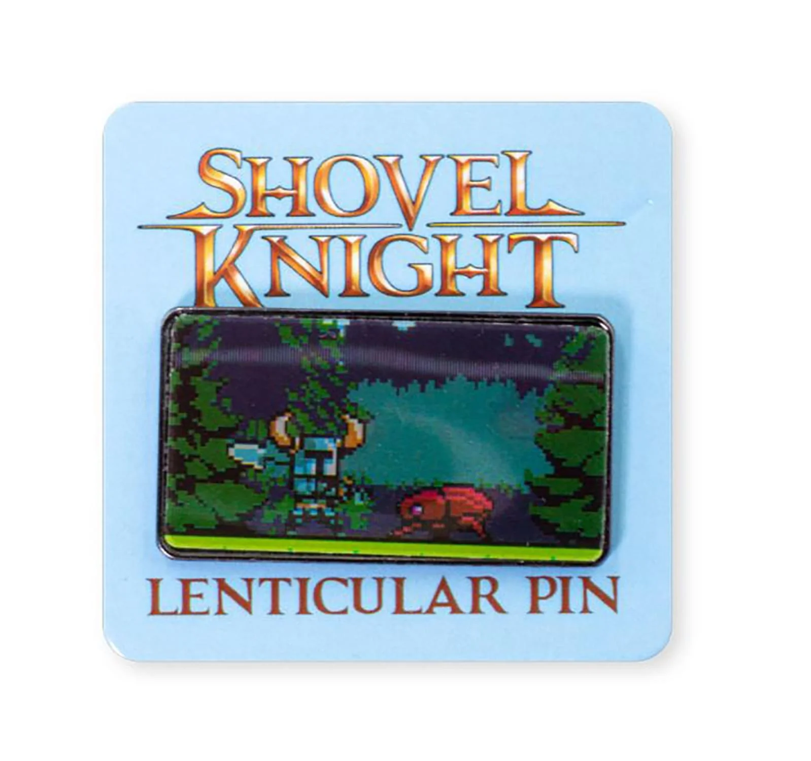 Shovel Knight Lenticular Collector Pin - Image 2
