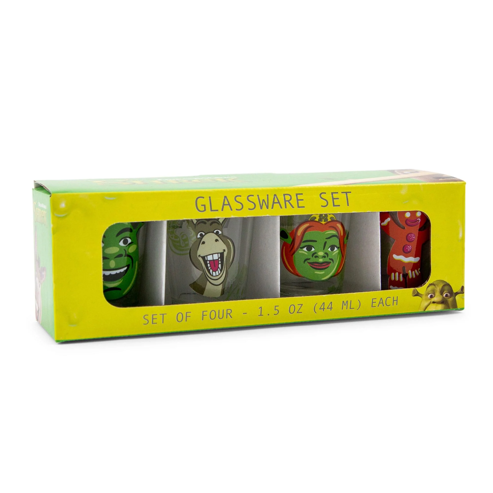 Shrek Characters 2-Ounce Mini Shot Glasses | Set of 4 - Image 2