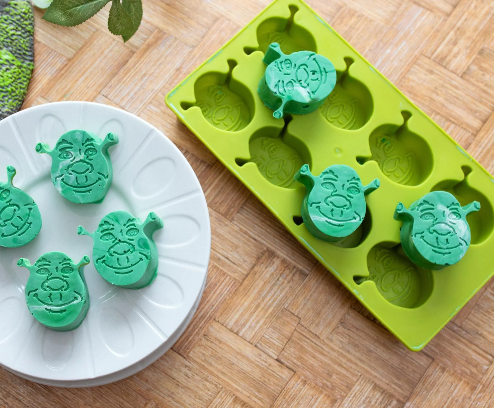 Shrek Reusable Silicone Ice Cube Tray | Makes 8 Cubes - Image 8