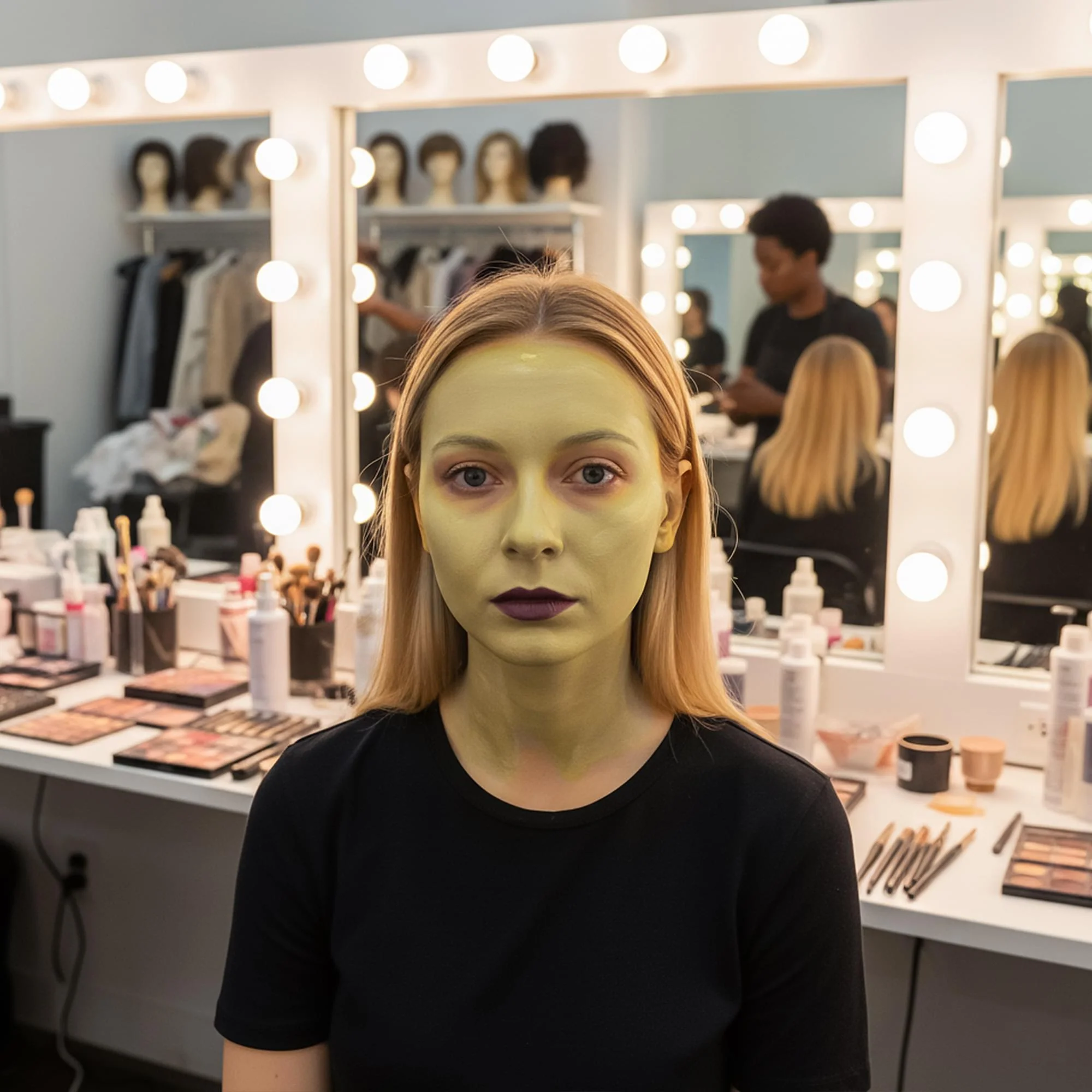 Sickly Yellow Fx Makeup Costume Accessory - Image 4