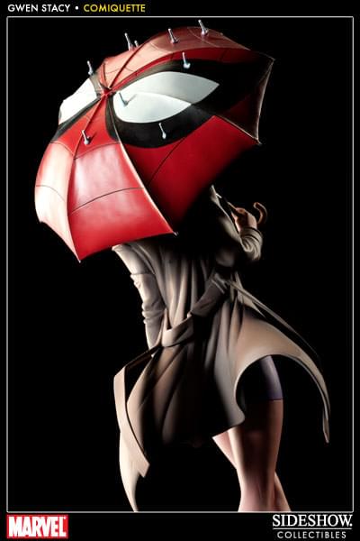 Sideshow Collectibles Marvel Spider-Man 18" Gwen Stacy Polystone Statue - Image 5