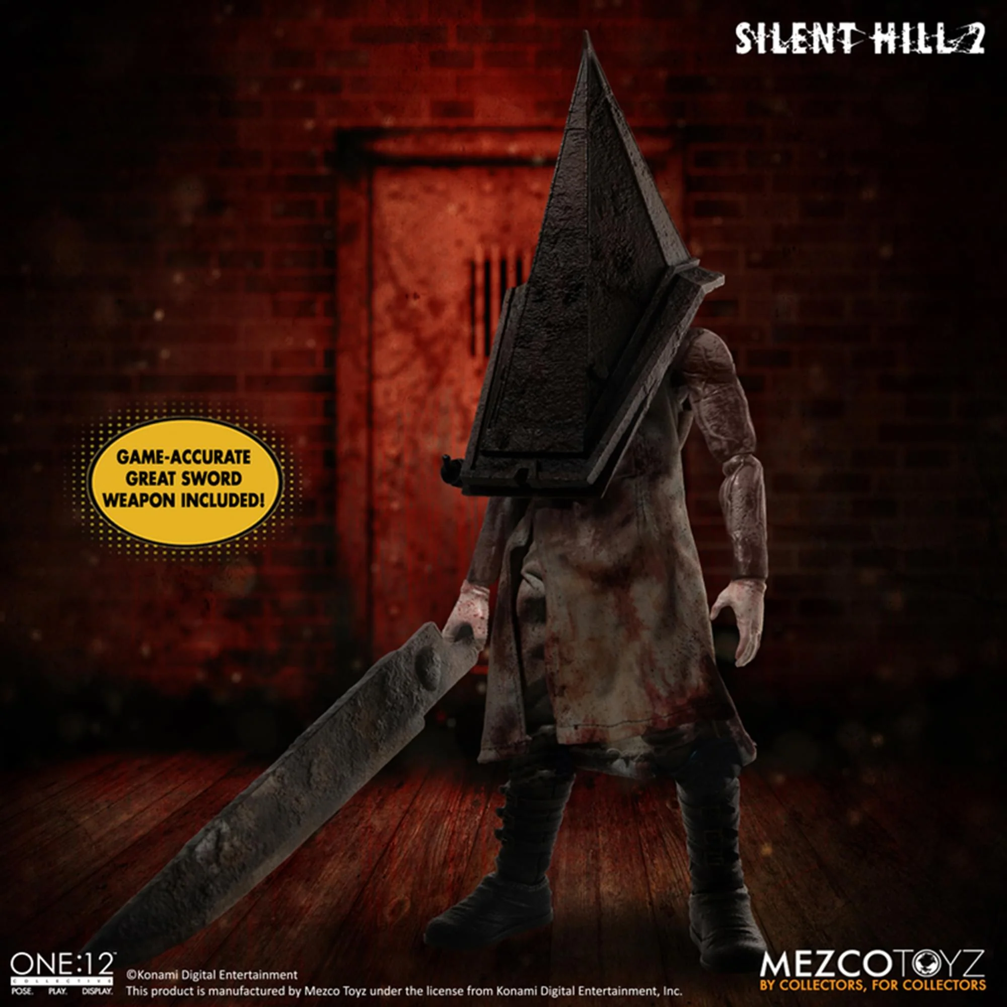 Silent Hill 2 One:12 Collective | Red Pyramid Thing - Image 3