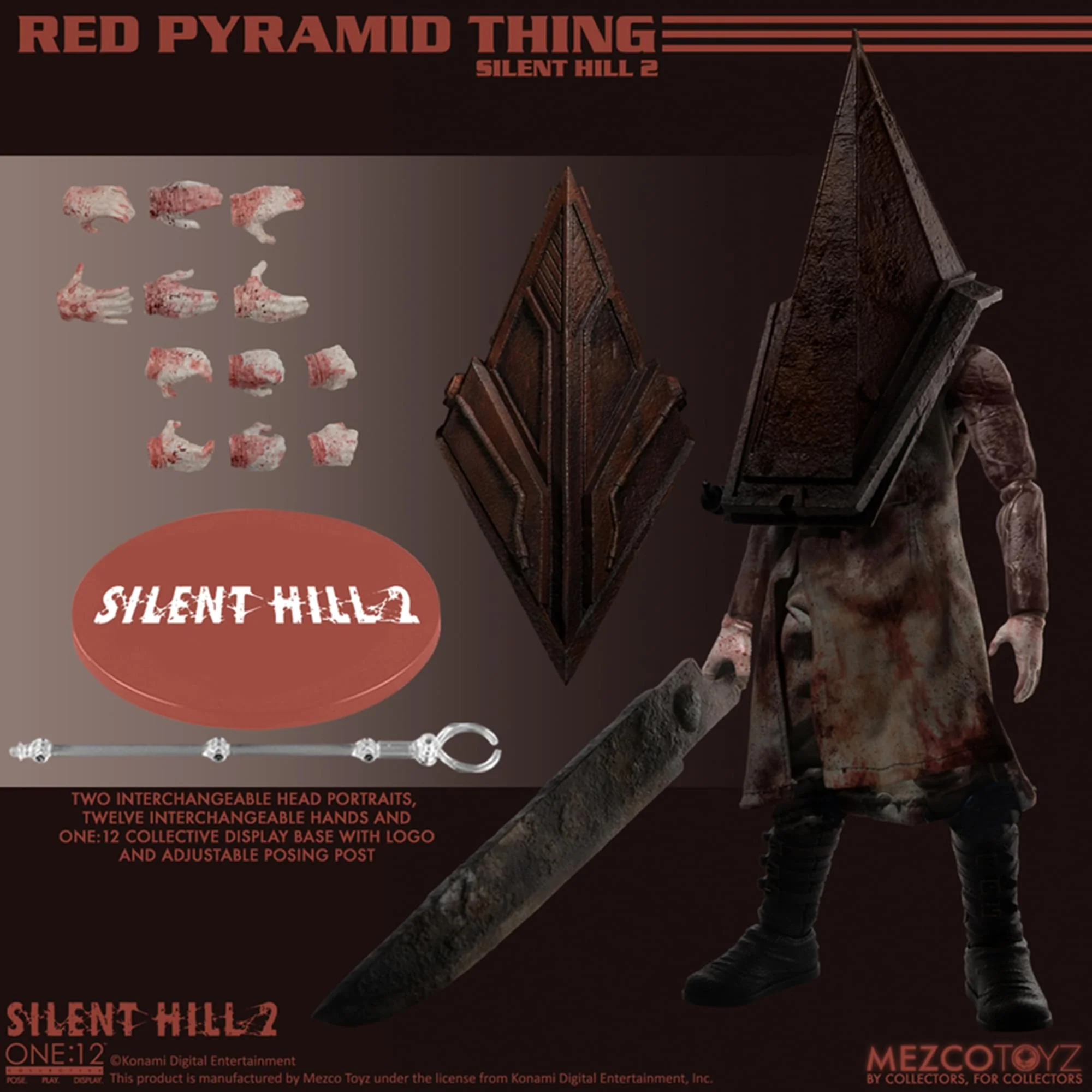 Silent Hill 2 One:12 Collective | Red Pyramid Thing - Image 7