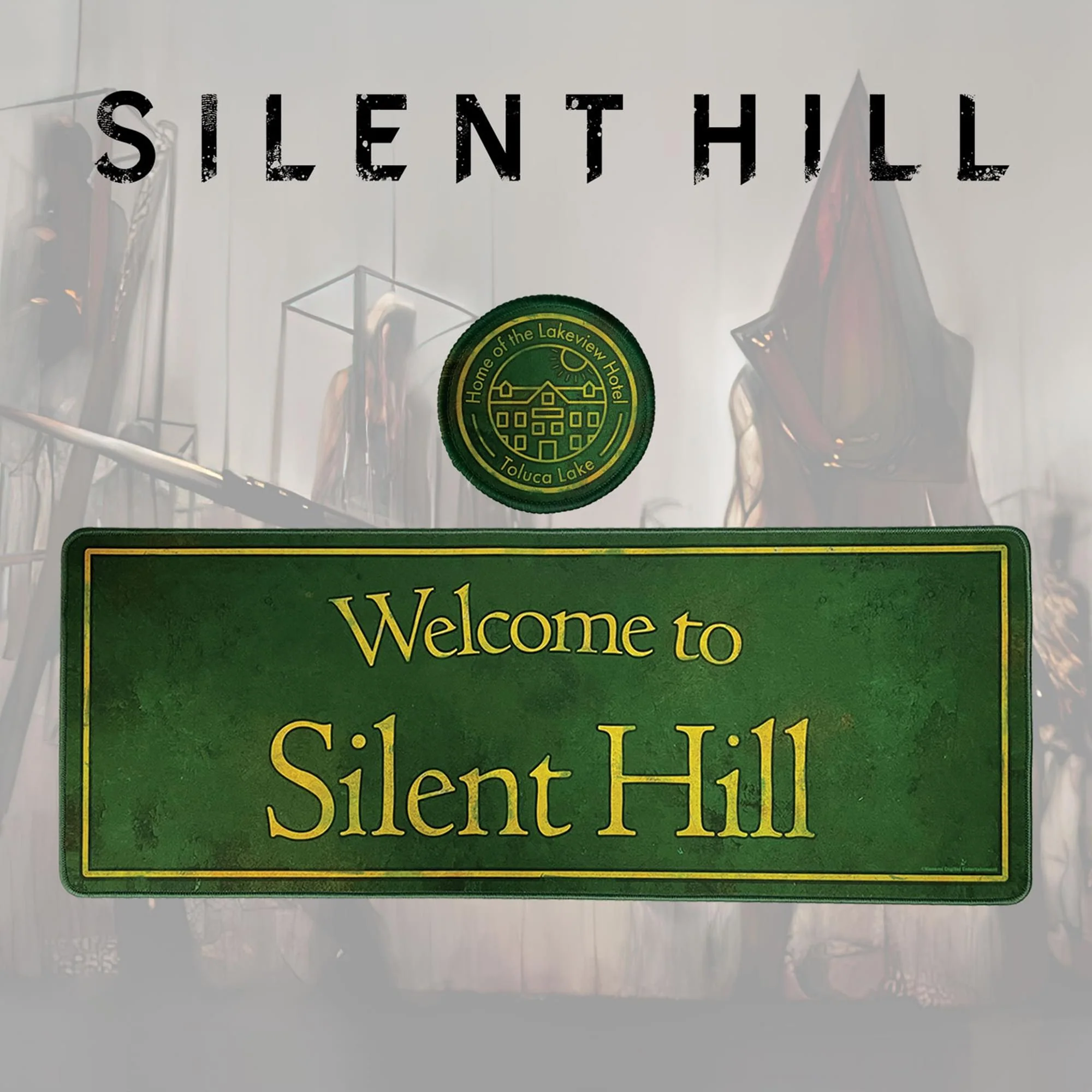 Silent Hill XL Desk Pad and Coaster Set - Image 5