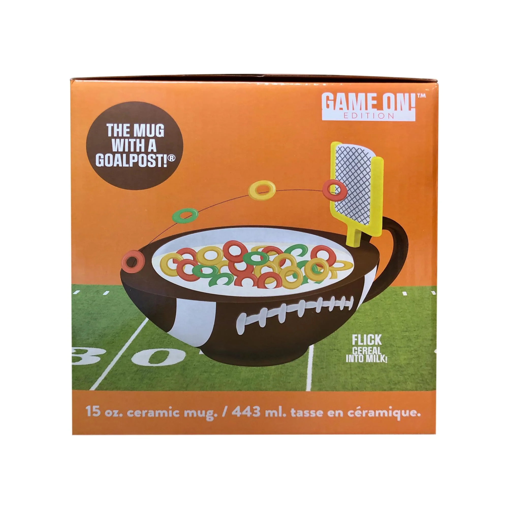 Silver Buffalo Officially Licensed MAX’IS Creations The Mug With A Goalpost! Game On Edition, 15 oz Football Mug - Image 8