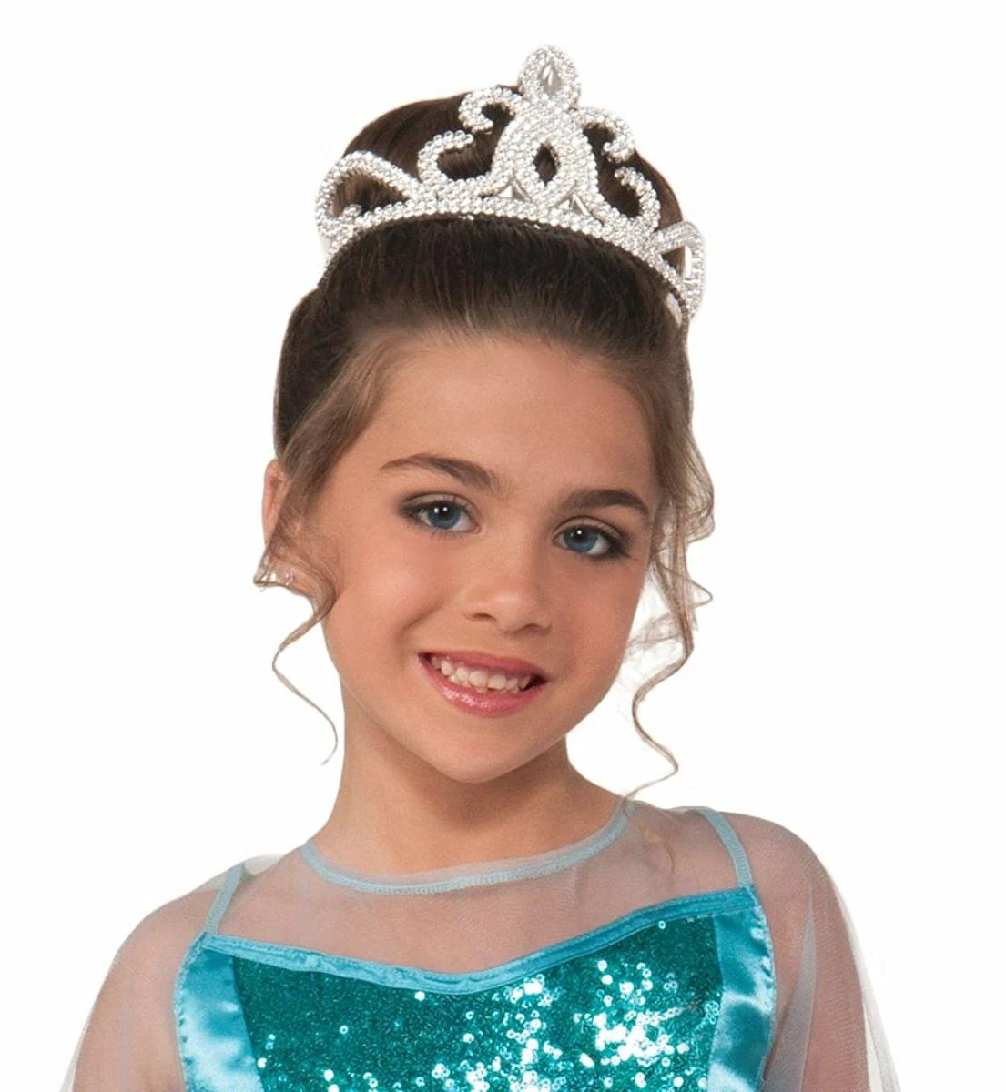 Silver Costume Tiara Child One Size