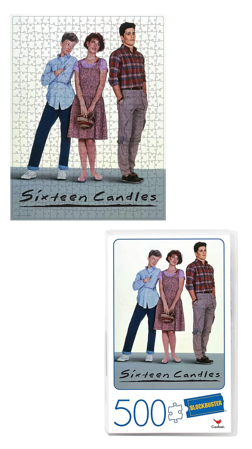 Sixteen Candles 500 Piece Jigsaw Puzzle in Plastic VHS Video Case - Image 3