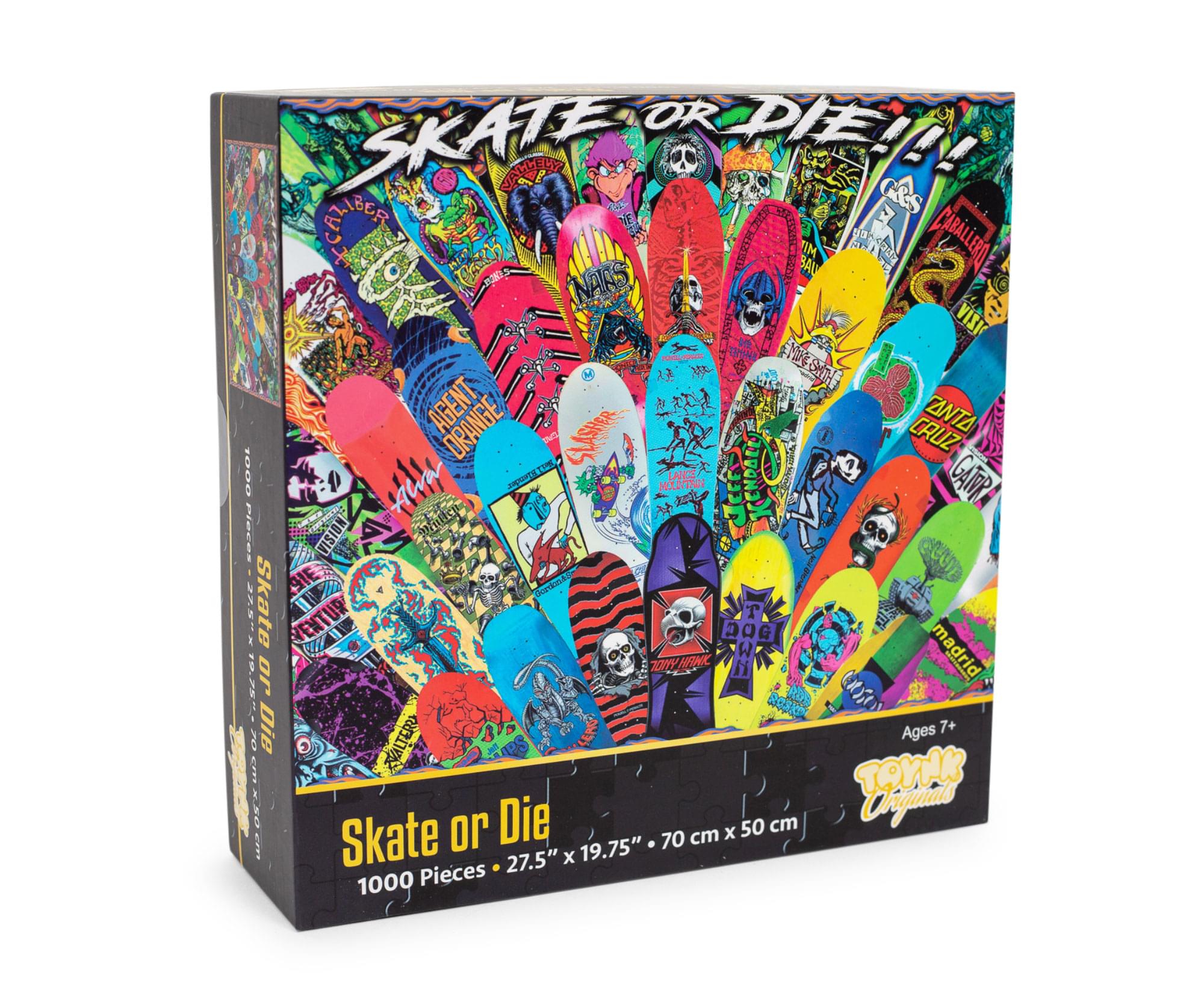 Skate or Die 1000-Piece Jigsaw Puzzle - Image 2
