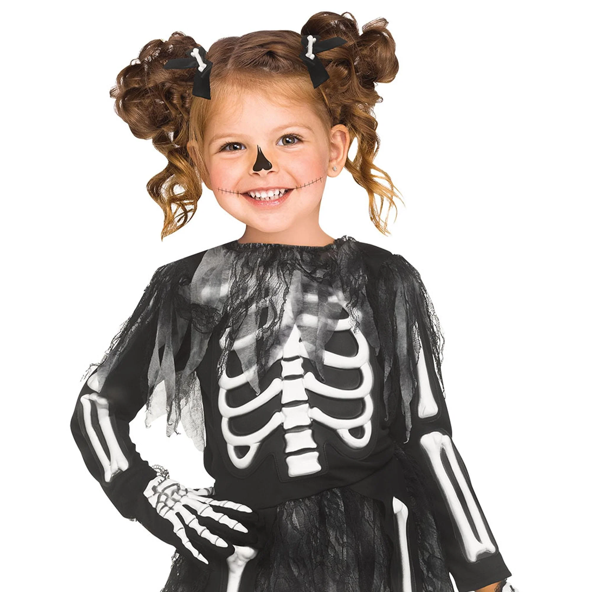 Skele-Girl Toddler Costume - Image 2