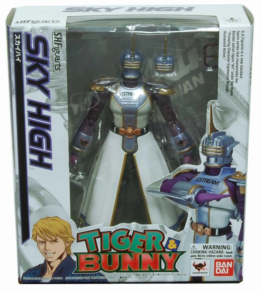 Sky High "Tiger & Bunny" S.H. Figuart 6" Figure - Image 3