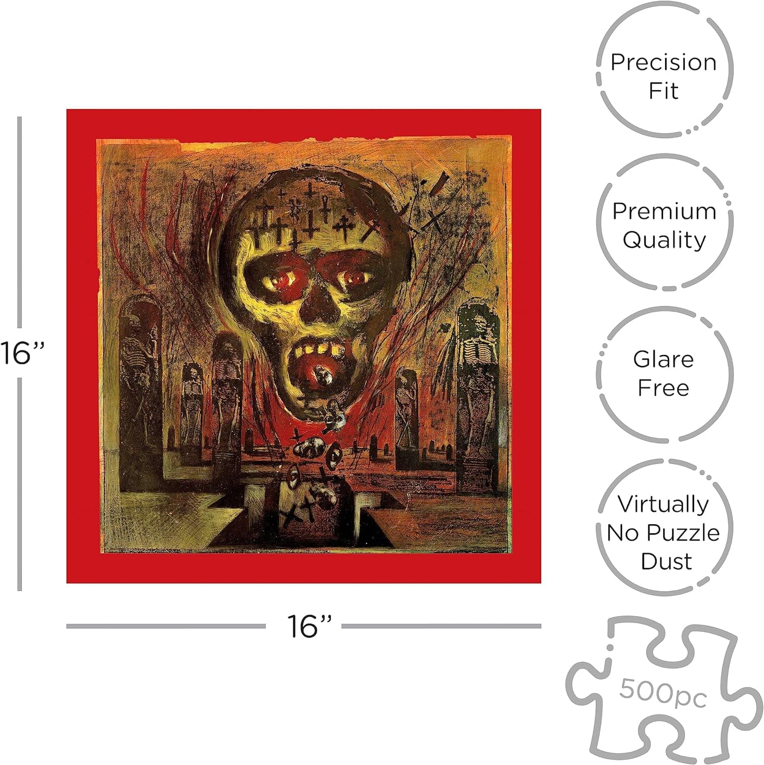 Slayer Seasons In The Abyss 500 Piece Jigsaw Puzzle - Image 3