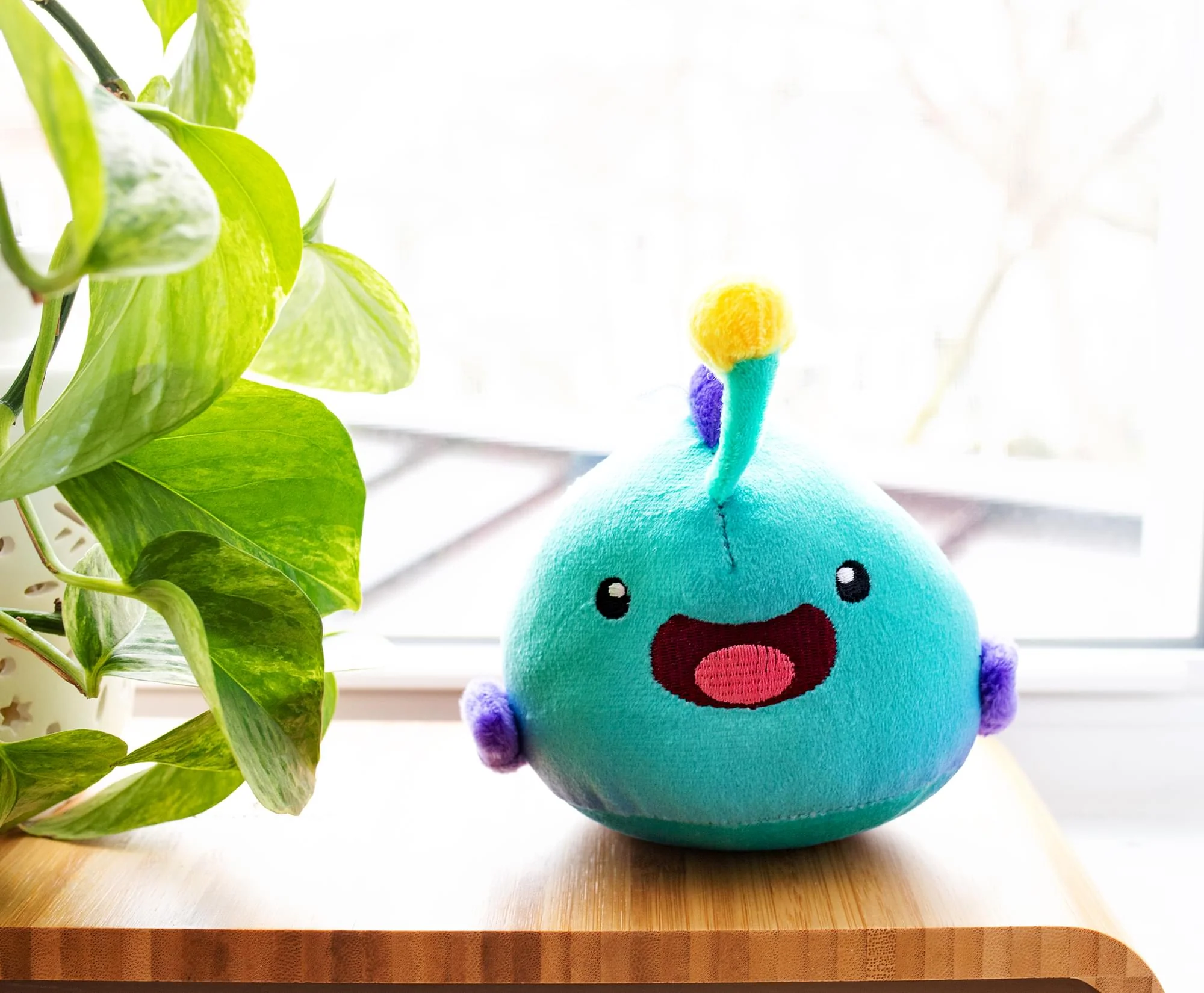 Slime Rancher 4-Inch Collector Plush Toy | Angler Slime - Image 5