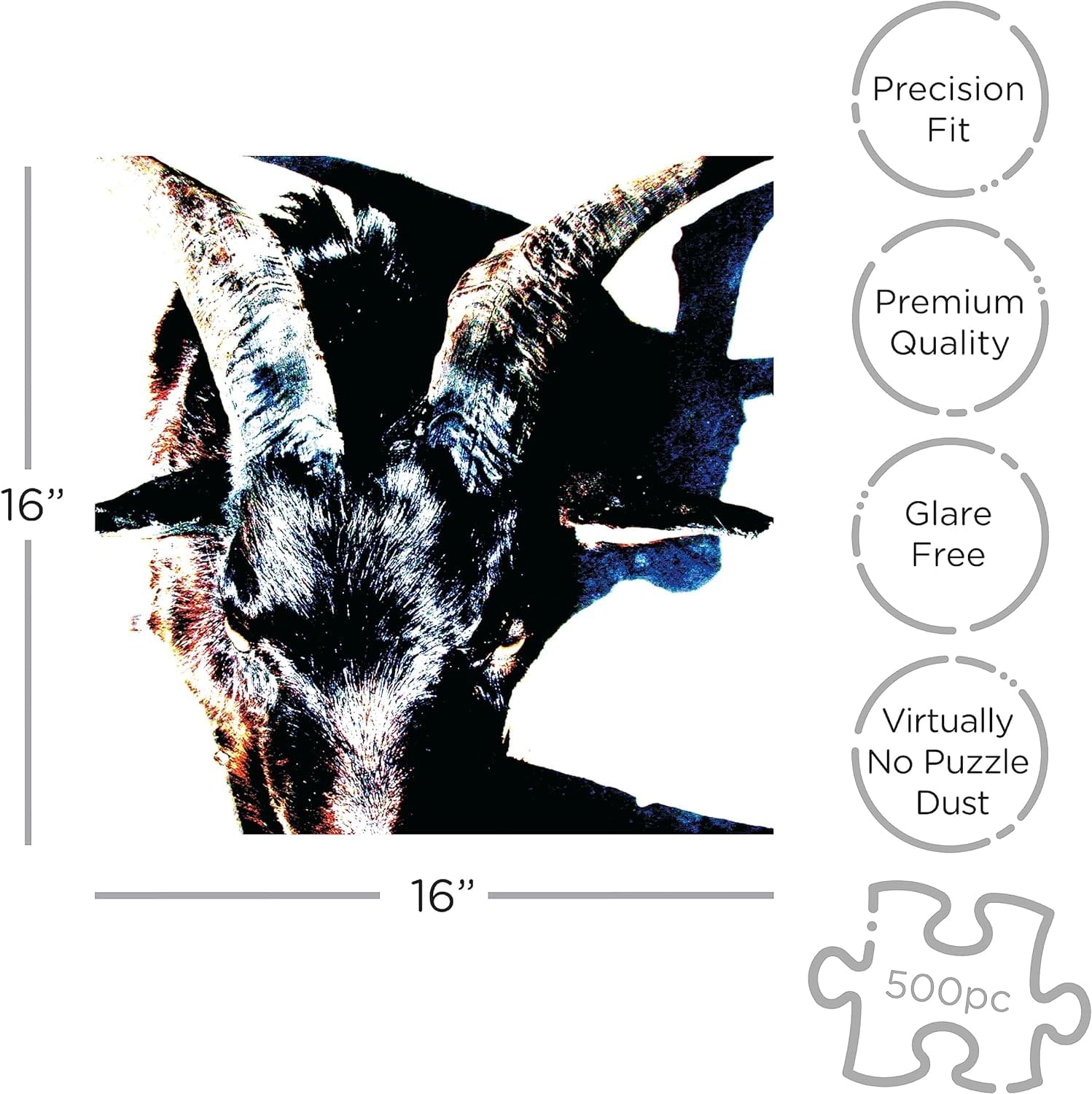 Slipknot Iowa 500 Piece Foil Jigsaw Puzzle - Image 3