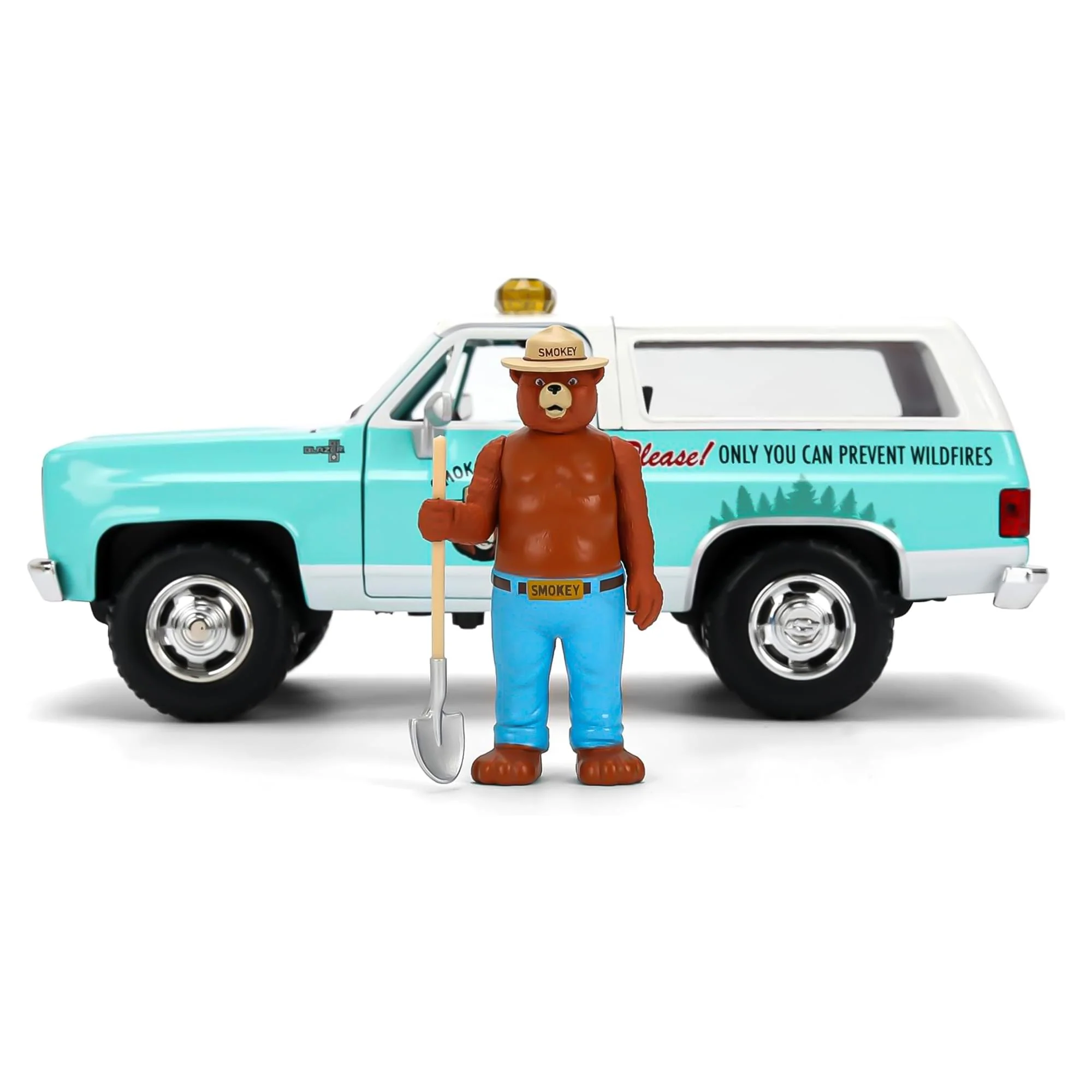 Smokey Bear 1:24 HWR '80 Chevy Blazer w/ Smokey Bear - Image 4