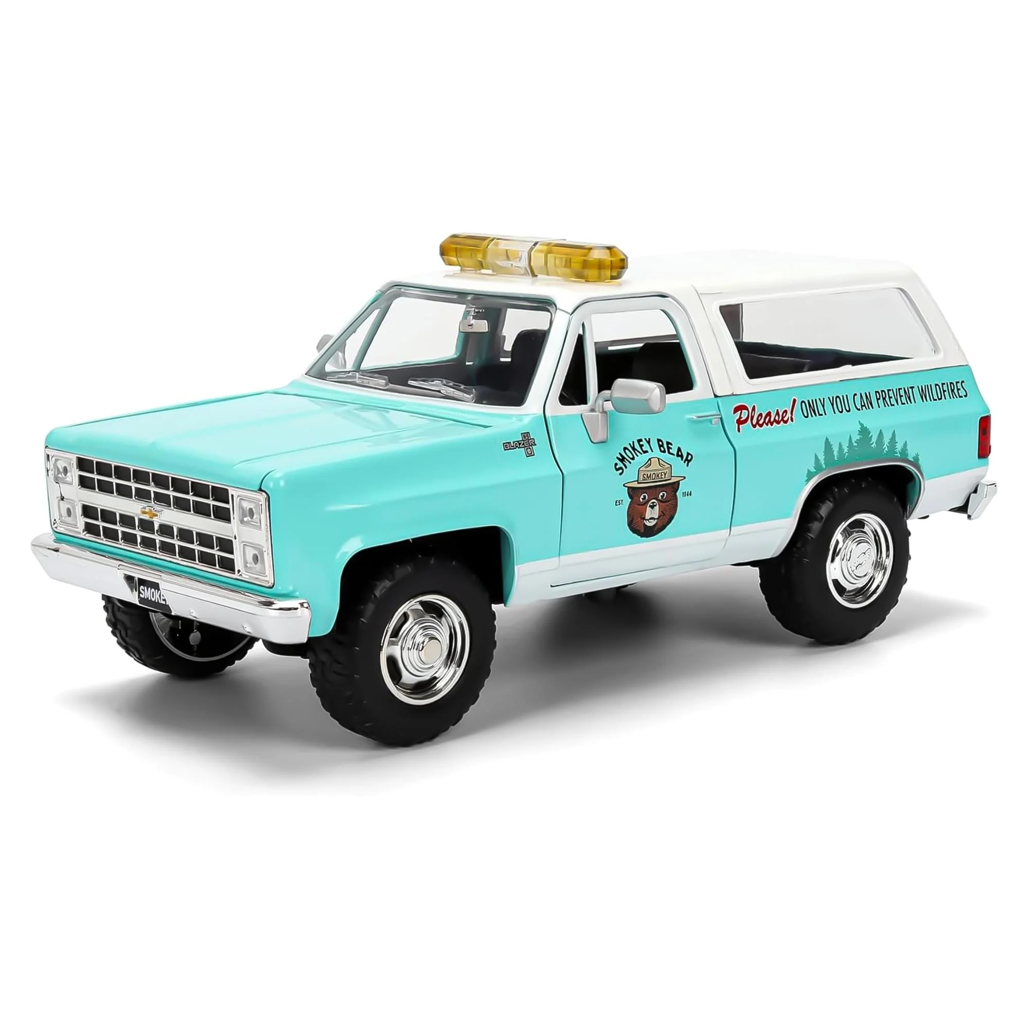 Smokey Bear 1:24 HWR '80 Chevy Blazer w/ Smokey Bear - Image 9