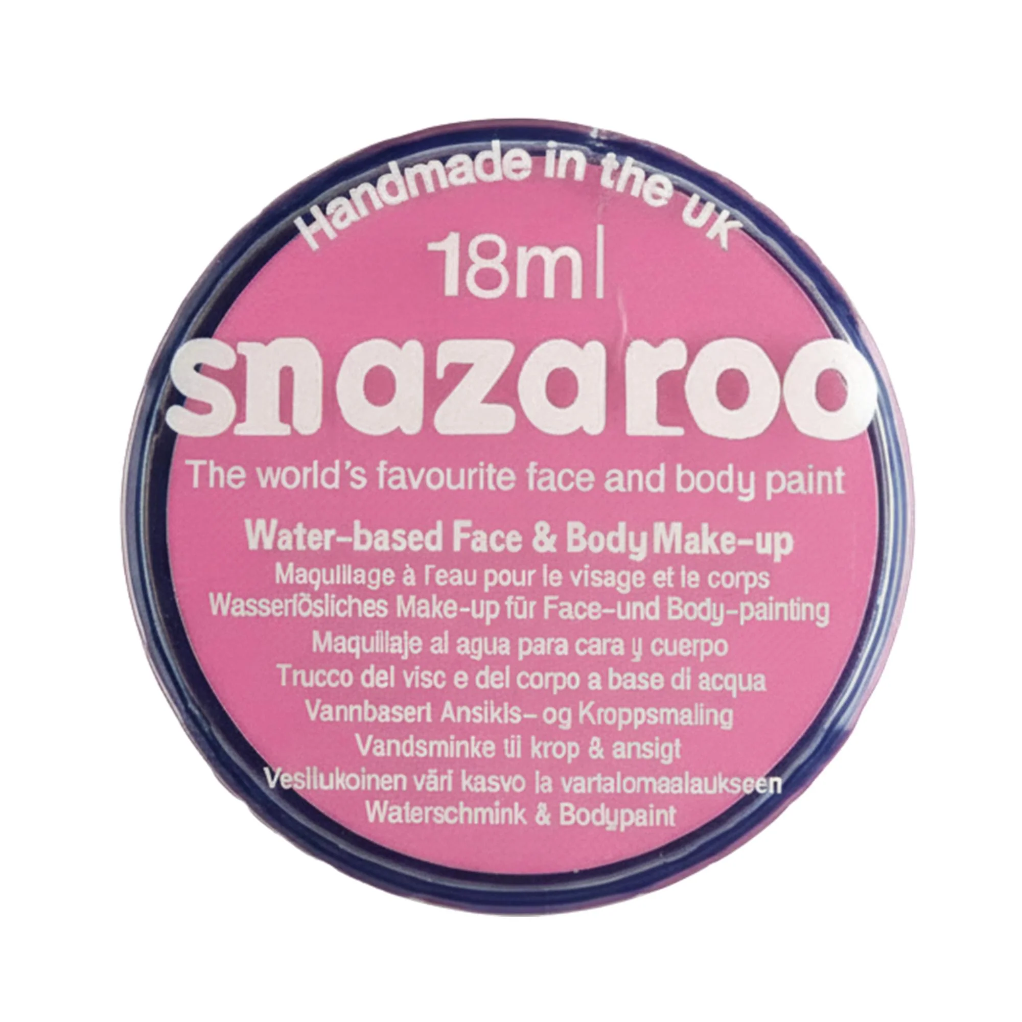 Snazaroo Face Paint - 18ml Pink - Pale Costume Accessory