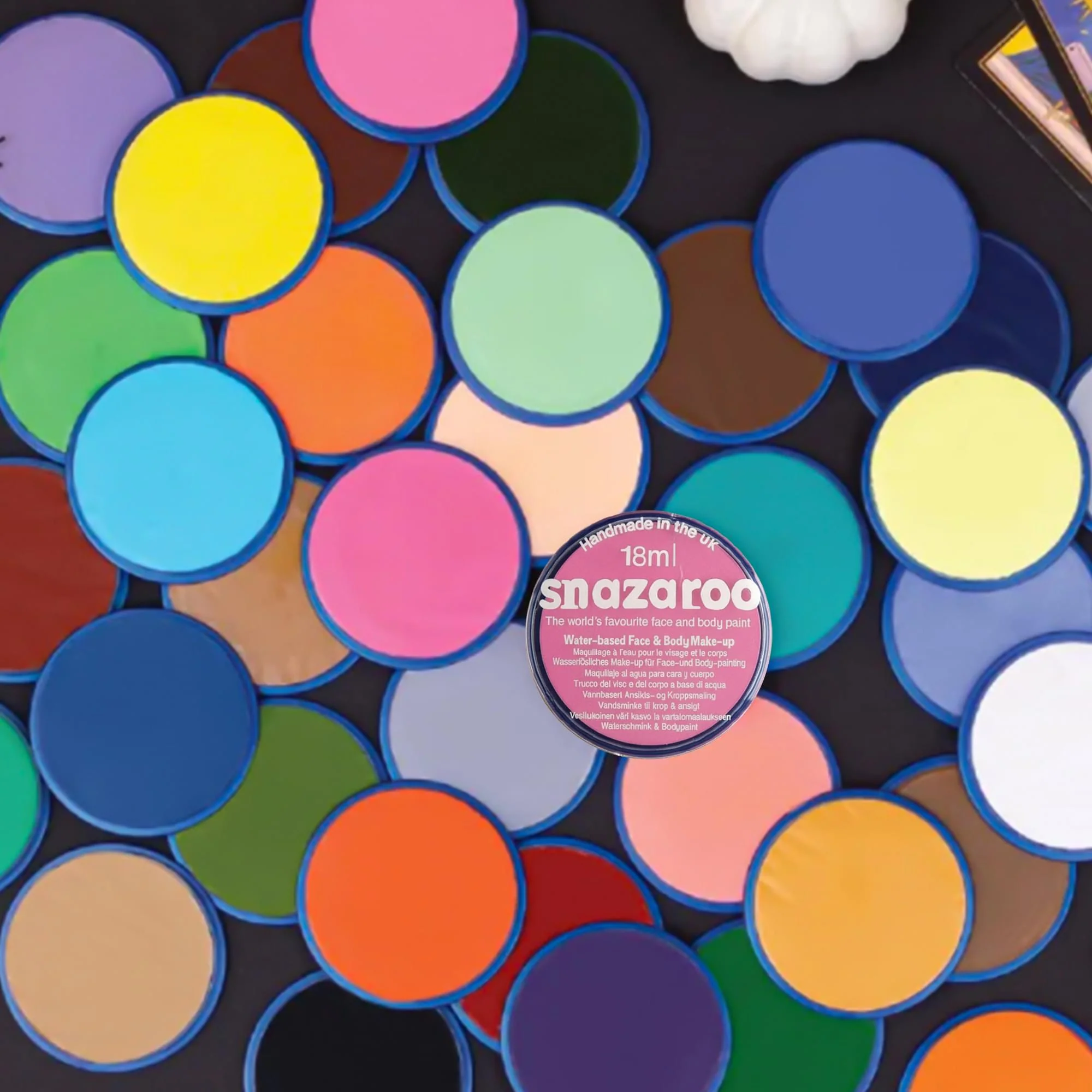Snazaroo Face Paint - 18ml Pink - Pale Costume Accessory - Image 3