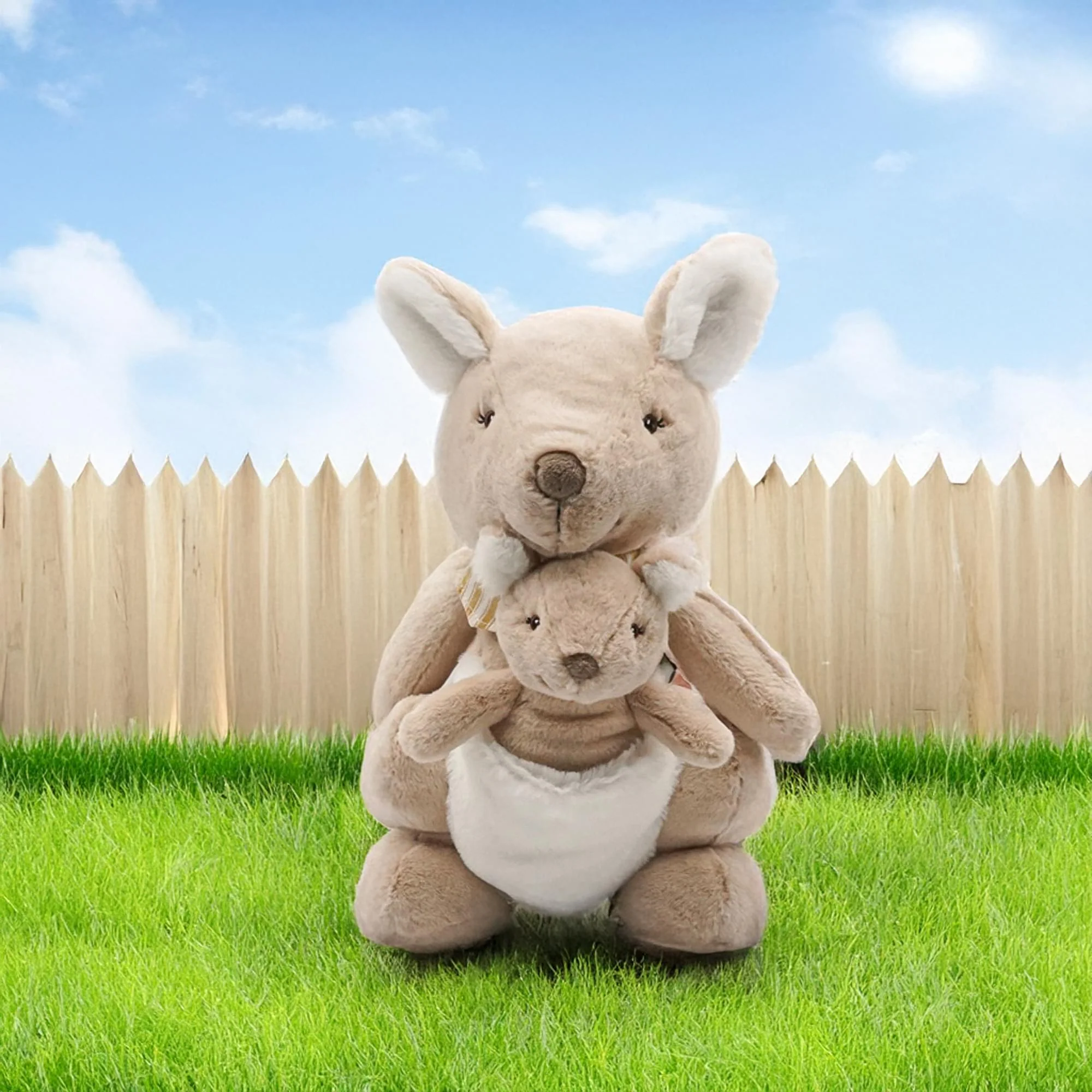 Snooze Monsters Interactive Bedtime Plush Set | Kangaroo With Baby - Image 4