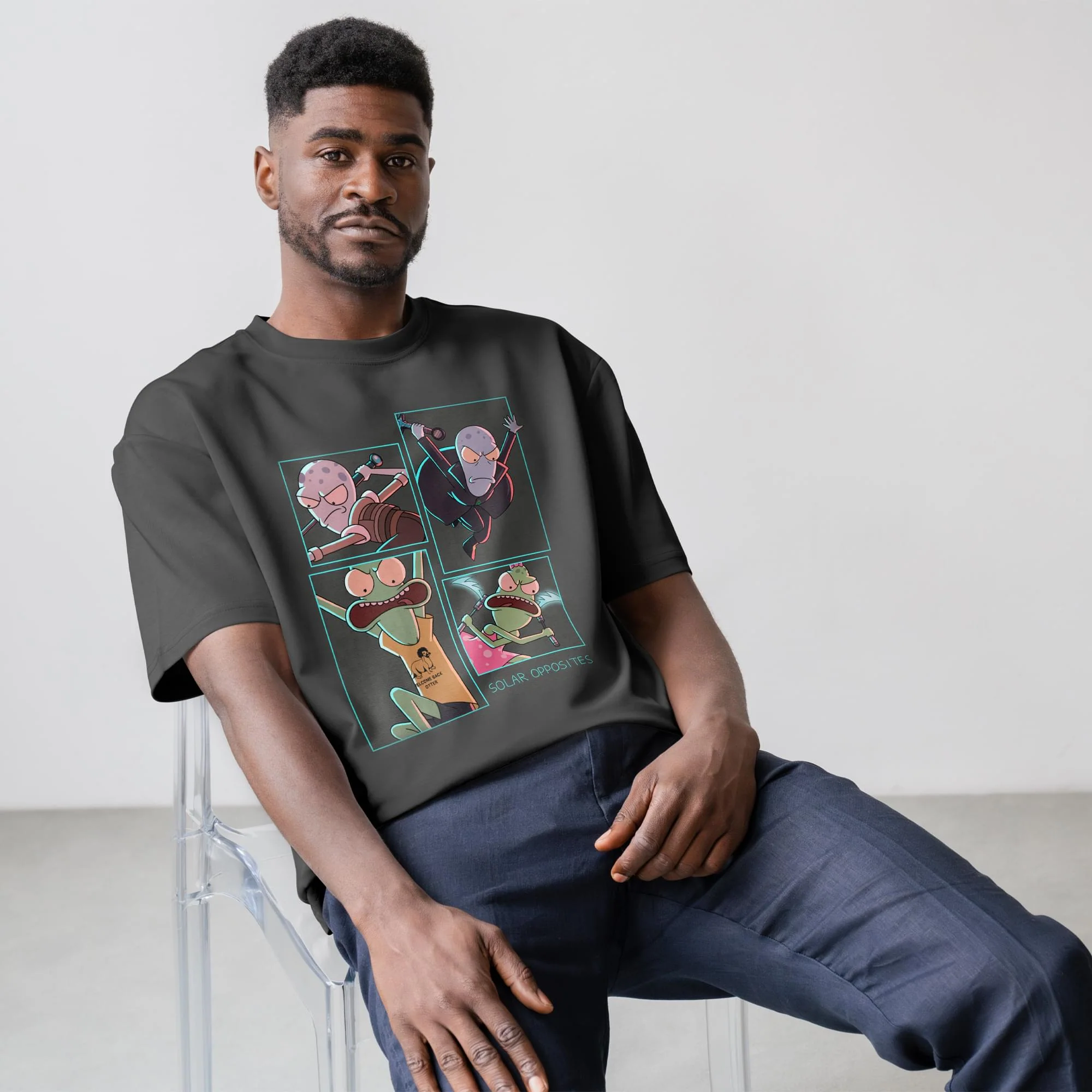 Solar Opposites Group Panels T-Shirt - Image 19