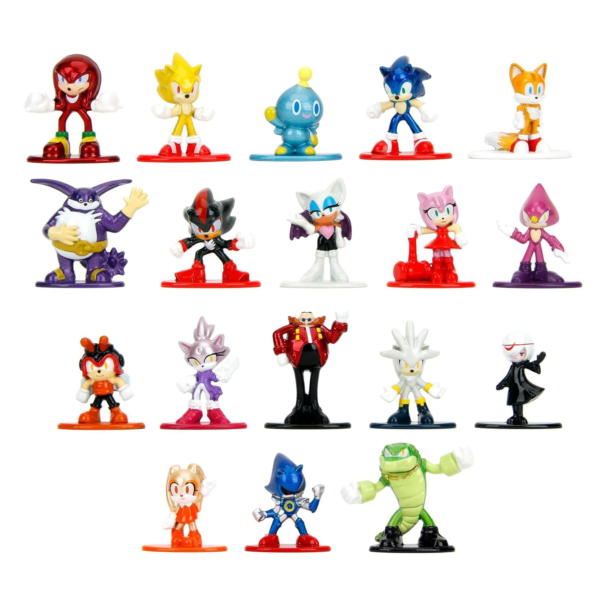 Sonic The Hedgehog 1.65 Inch Nano MetalFigs 18-Pack - Image 3