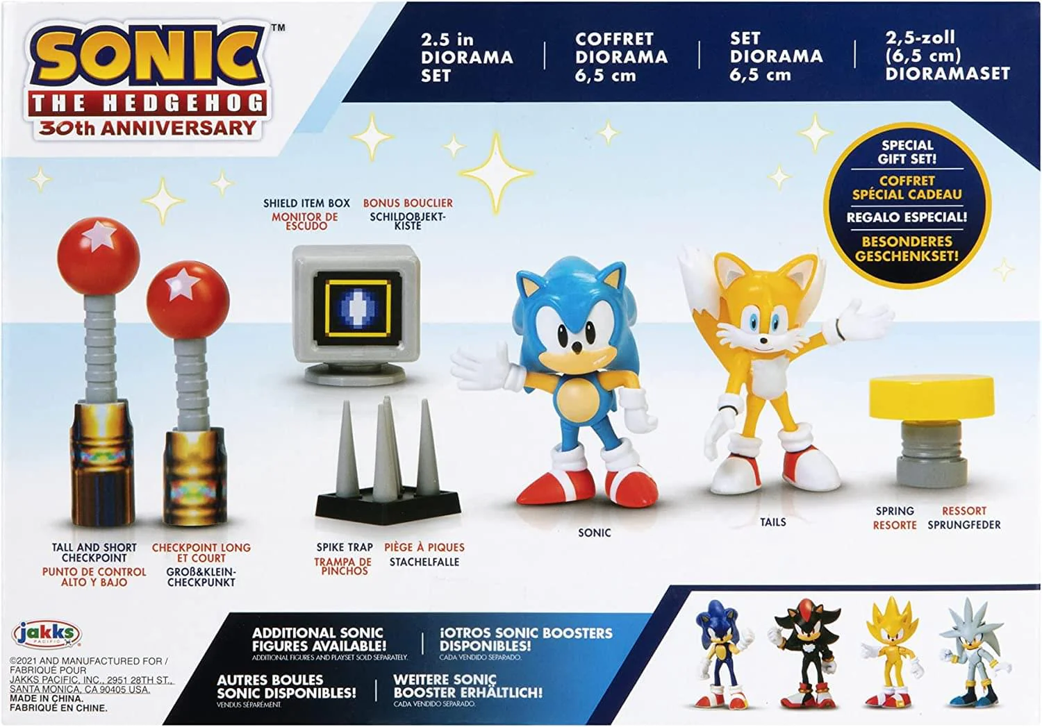 Sonic The Hedgehog 2.5 Inch Action Figure Diorama Set - Image 3