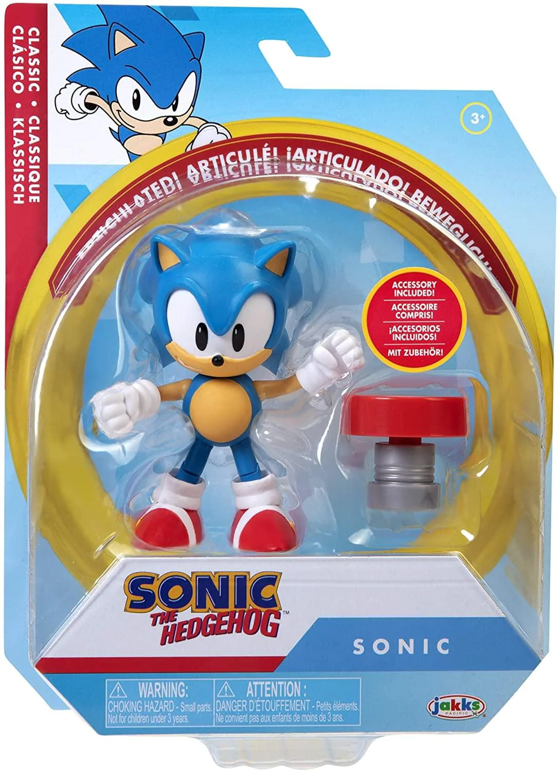 Sonic the Hedgehog 4 Inch Figure | Classic Sonic - Image 4