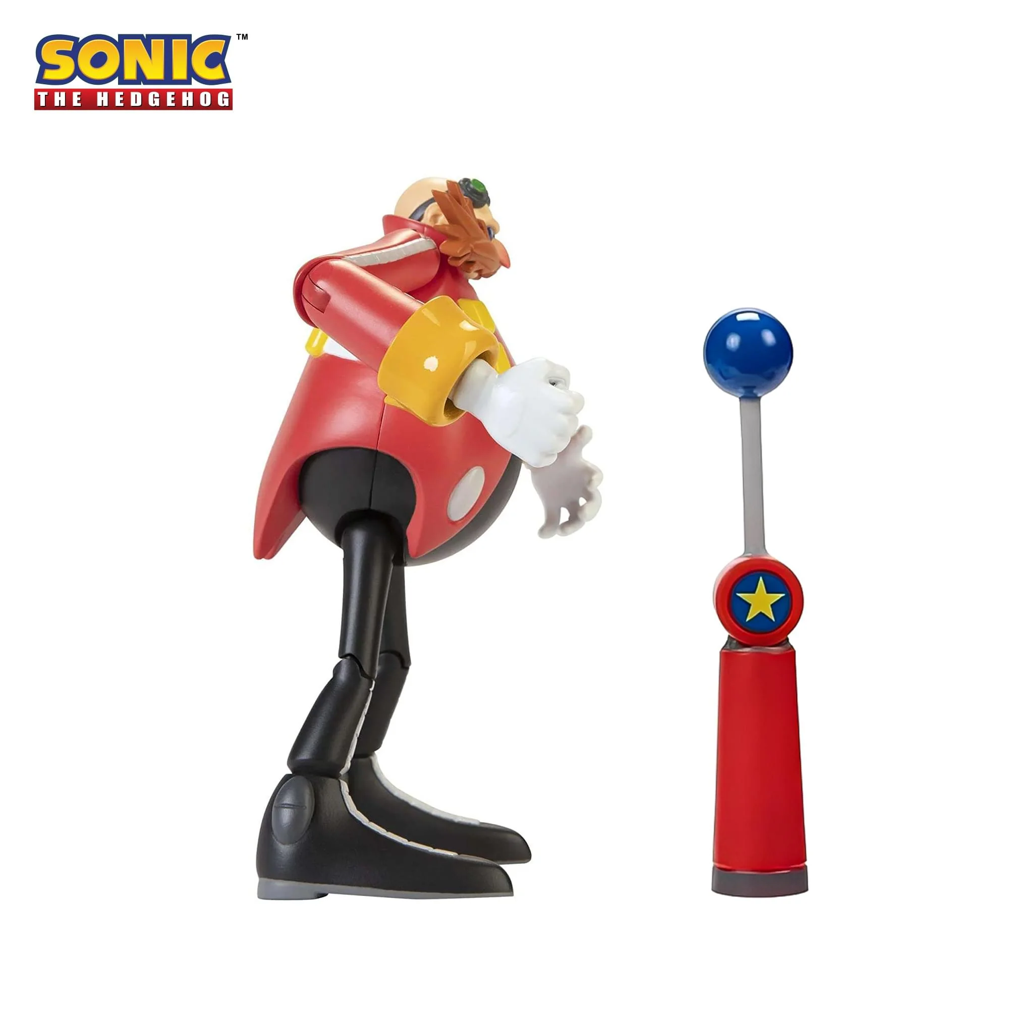 Sonic the Hedgehog 4 Inch Figure | Dr. Eggman (Modern) with Checkpoint - Image 5