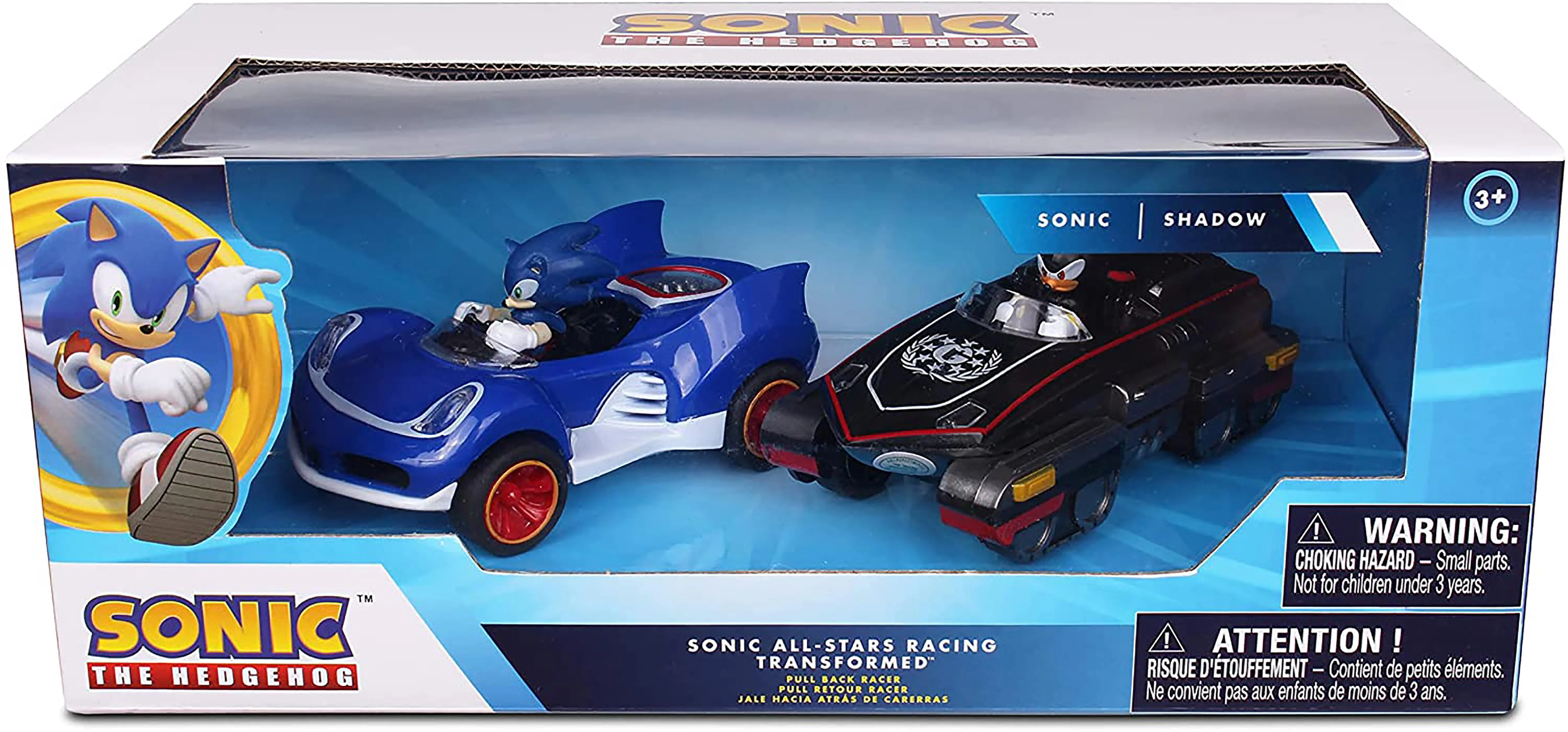 Sonic the Hedgehog Pull Back Racers | Sonic & Shadow - Image 3