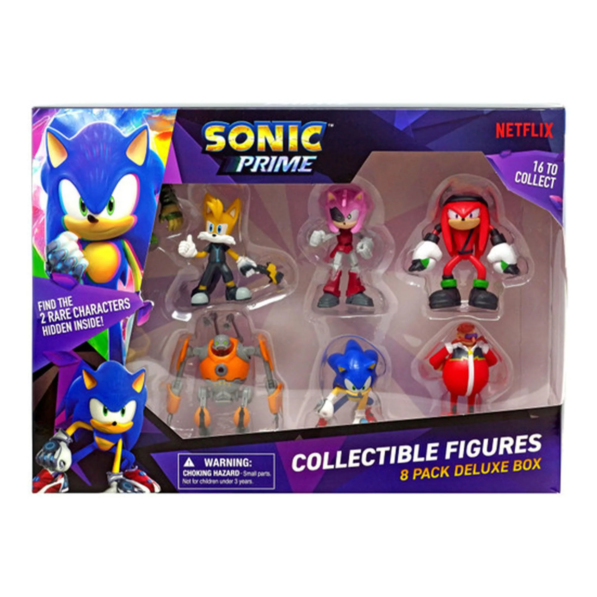 Sonic the Hedgehog Sonic Prime 3 Inch Collectible Figure 8 Pack - Image 9