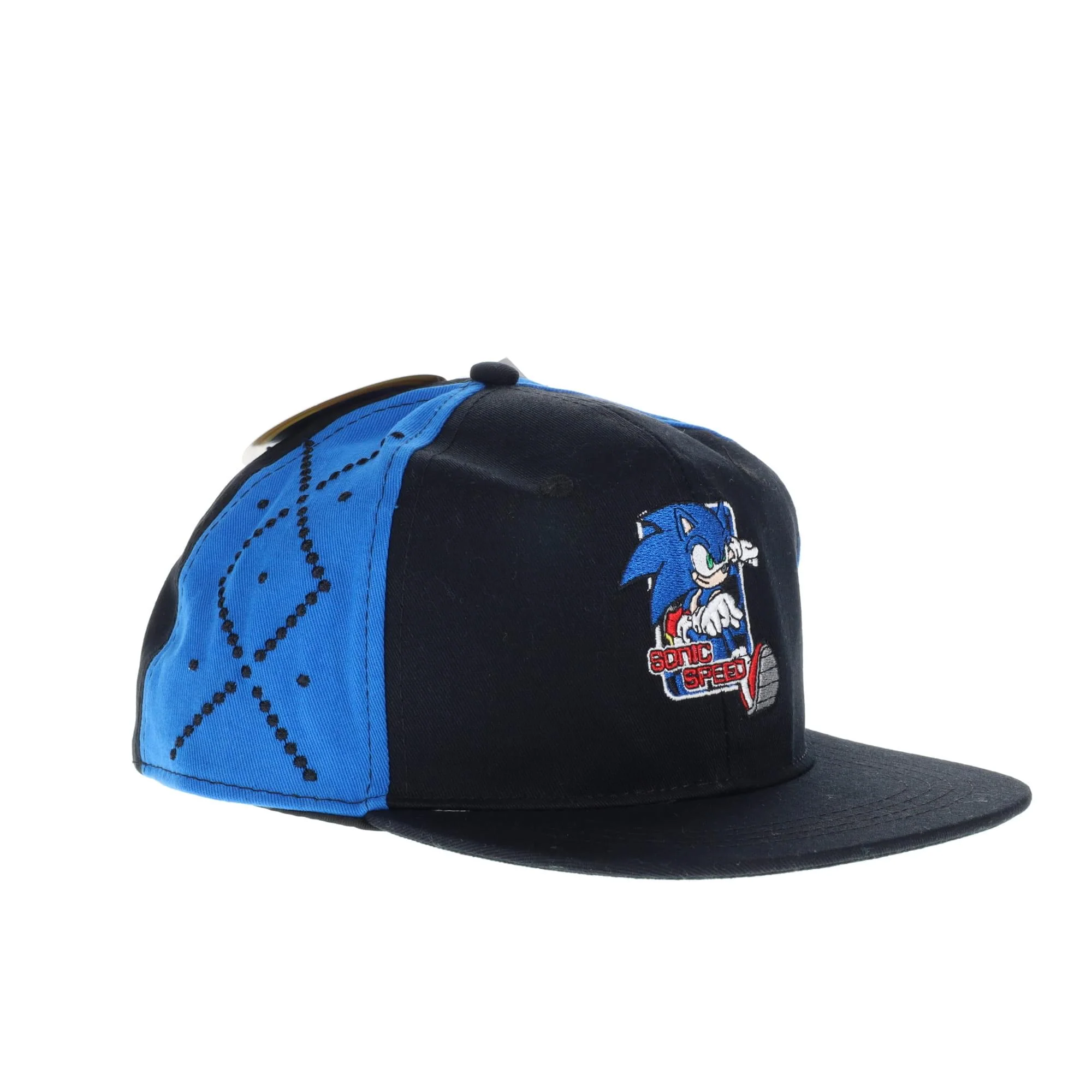 Sonic the Hedgehog Sonic Speed Flat Brim Baseball Hat - Image 8