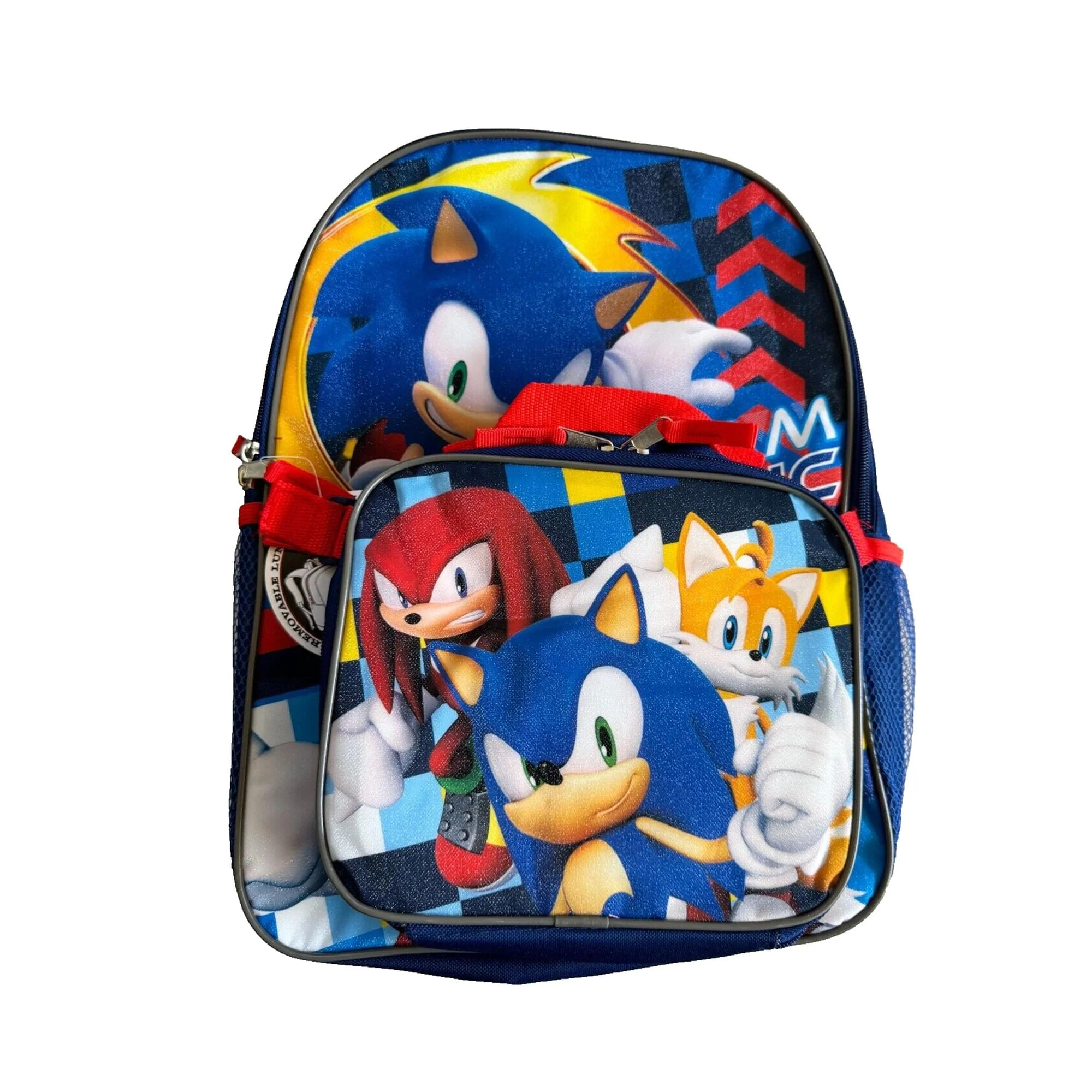 Sonic the Hedgehog "Team Sonic" 16 Inch Backpack with Lunch bag - Image 6