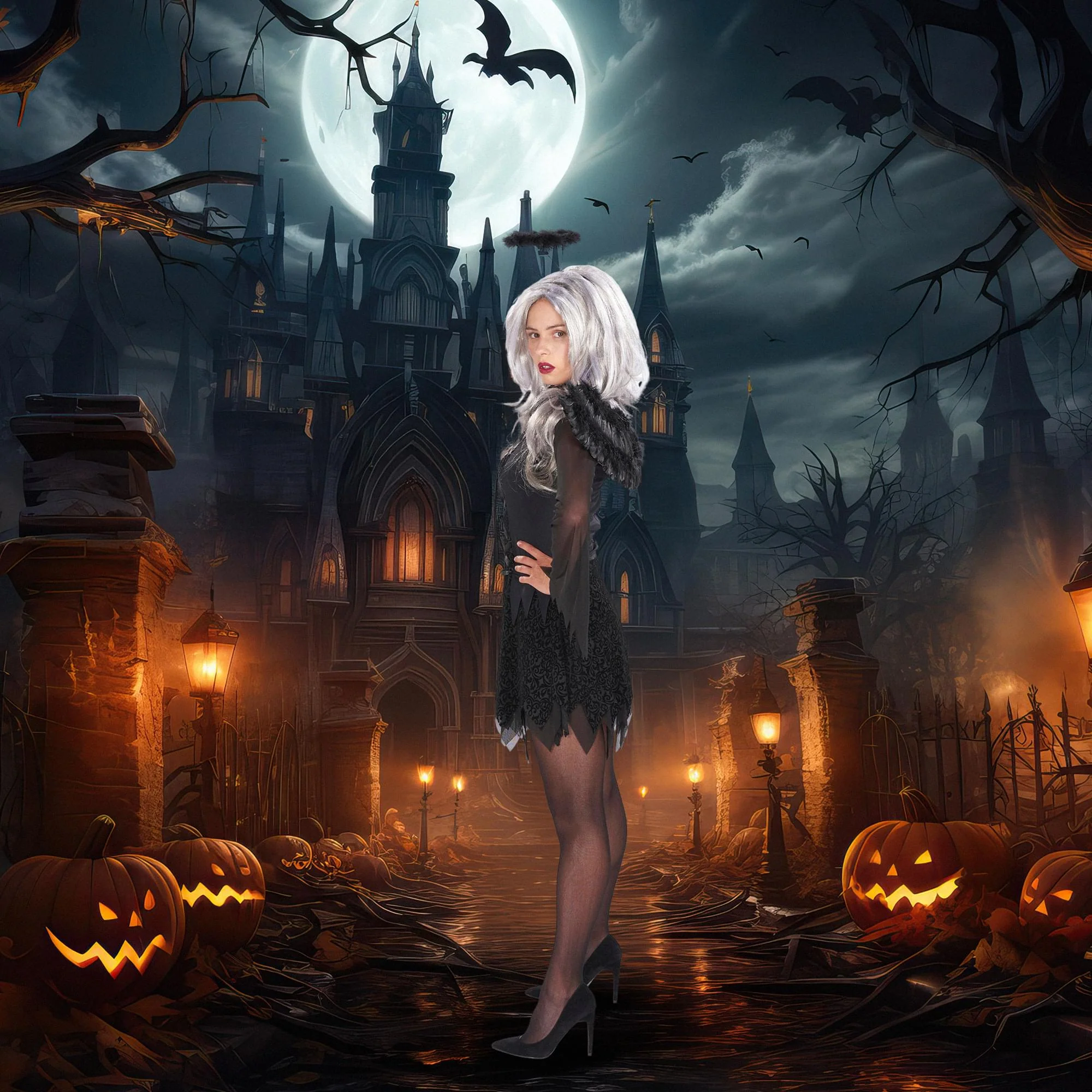 Sorceress of Darkness Adult Costume - Image 29