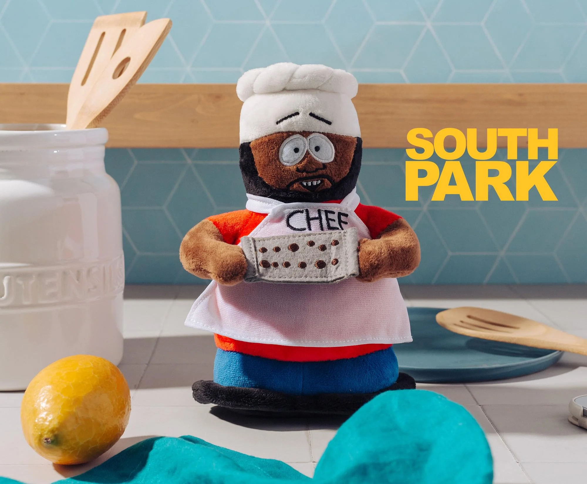 South Park 8-Inch Character Plush Toy With Sound | Chef - Image 4