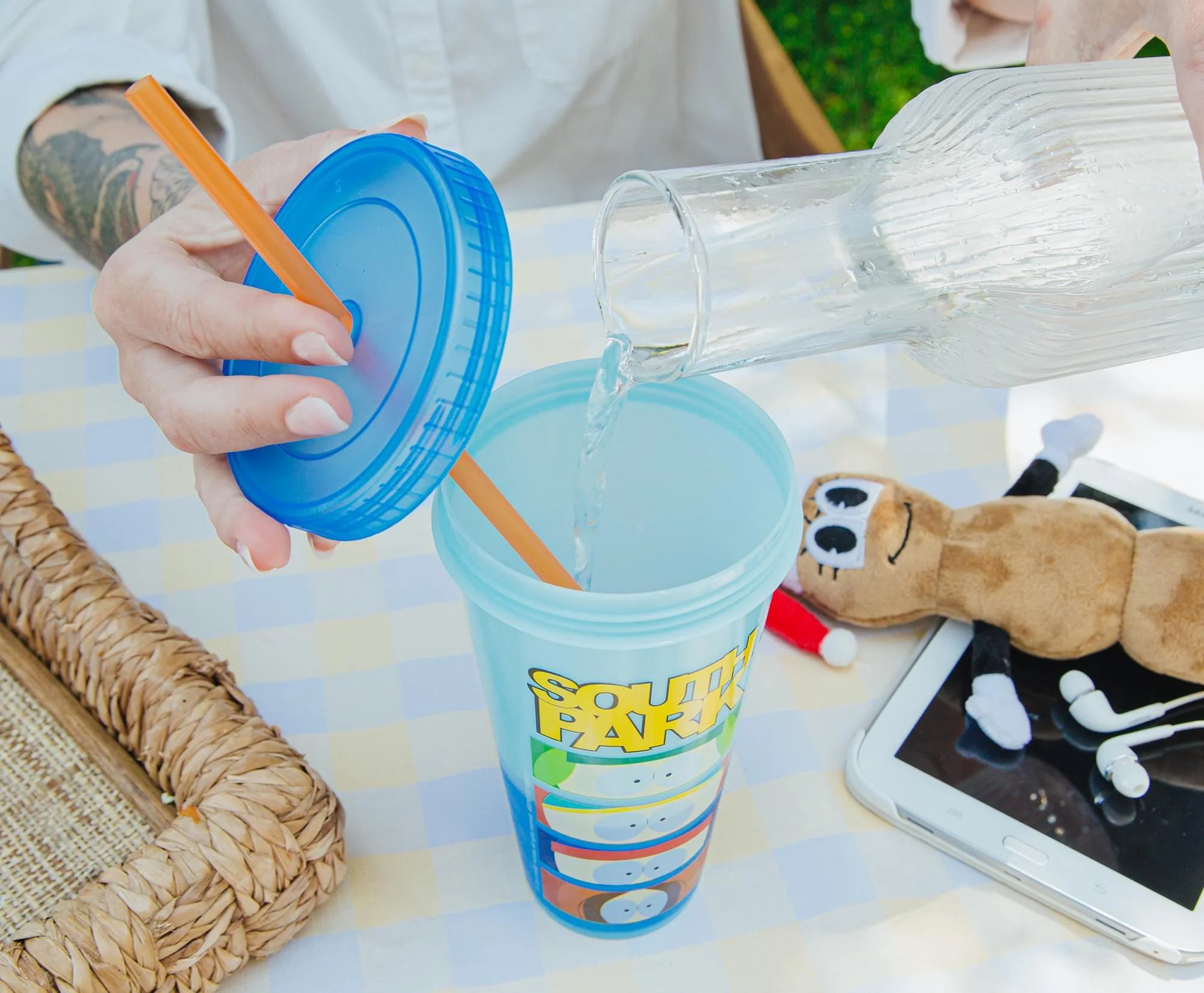 South Park Characters Color-Changing Plastic Tumbler | Holds 24 Ounces - Image 6