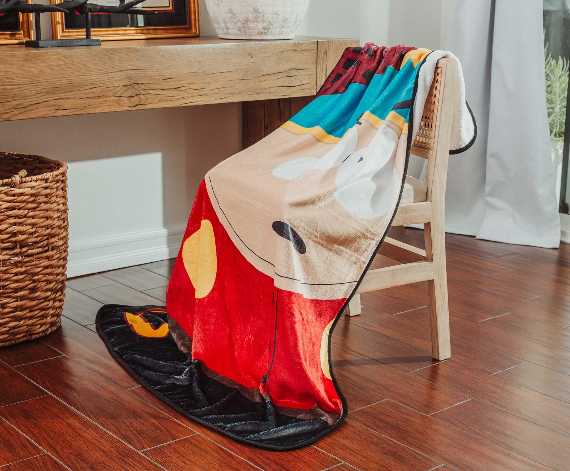 South Park Eric Cartman Fleece Throw Blanket | 45 x 60 Inches - Image 4
