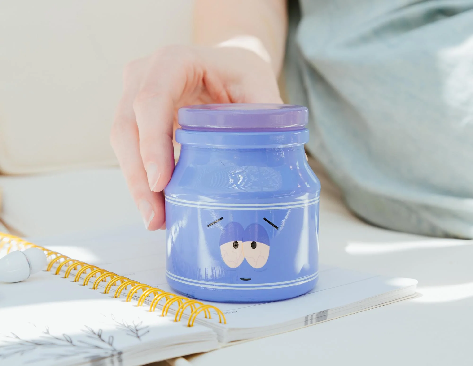South Park Towelie "Wanna Get High?" Glass Storage Jar With Lid | Holds 5 Ounces - Image 7