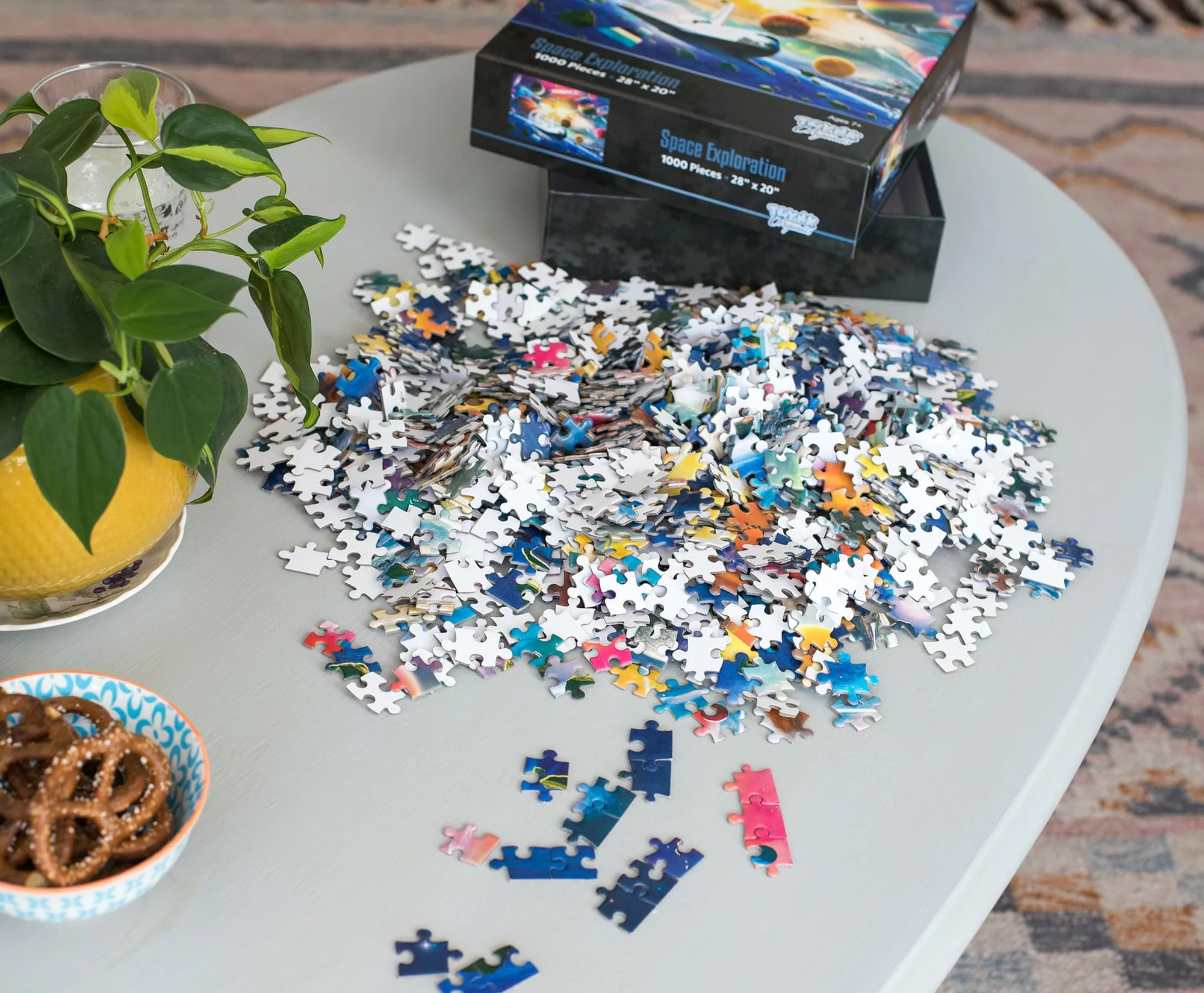 Space Exploration Galaxy Puzzle For Adults And Kids | 1000 Piece Jigsaw Puzzle - Image 3