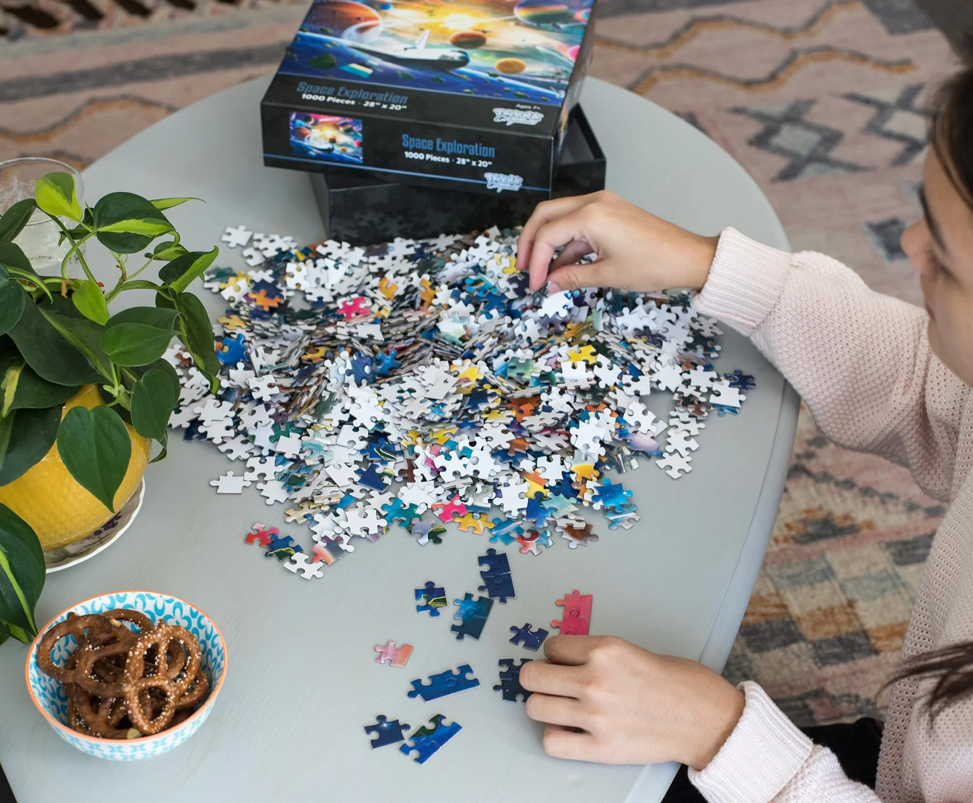 Space Exploration Galaxy Puzzle For Adults And Kids | 1000 Piece Jigsaw Puzzle - Image 6