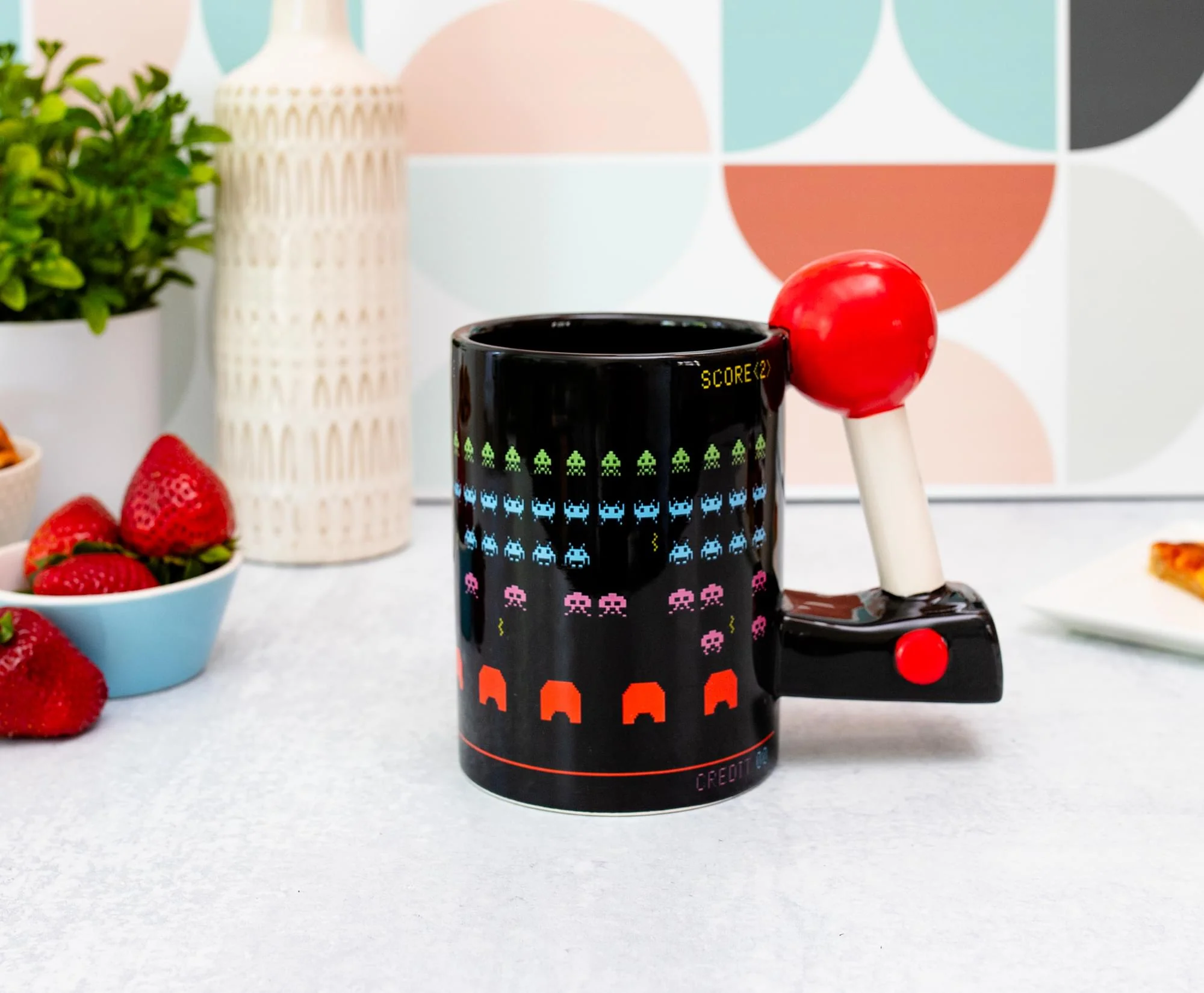 Space Invaders 3D Arcade Molded 16oz Coffee Mug - Image 4