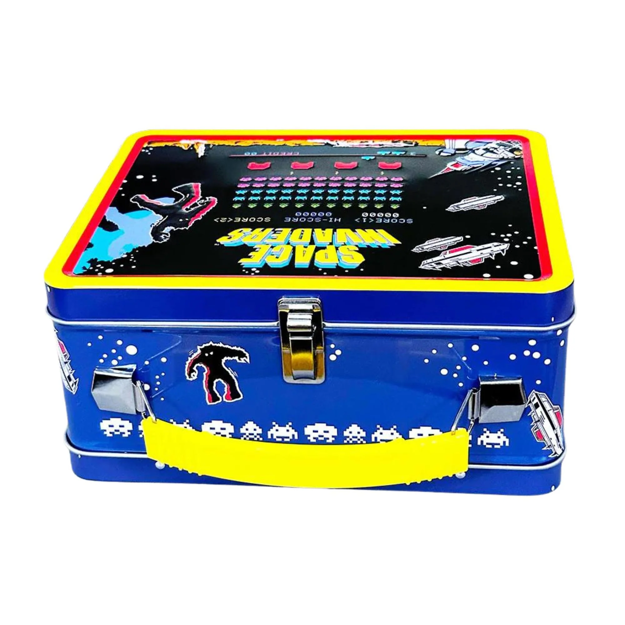 Space Invaders Embossed Tin Fun Box - Image 4