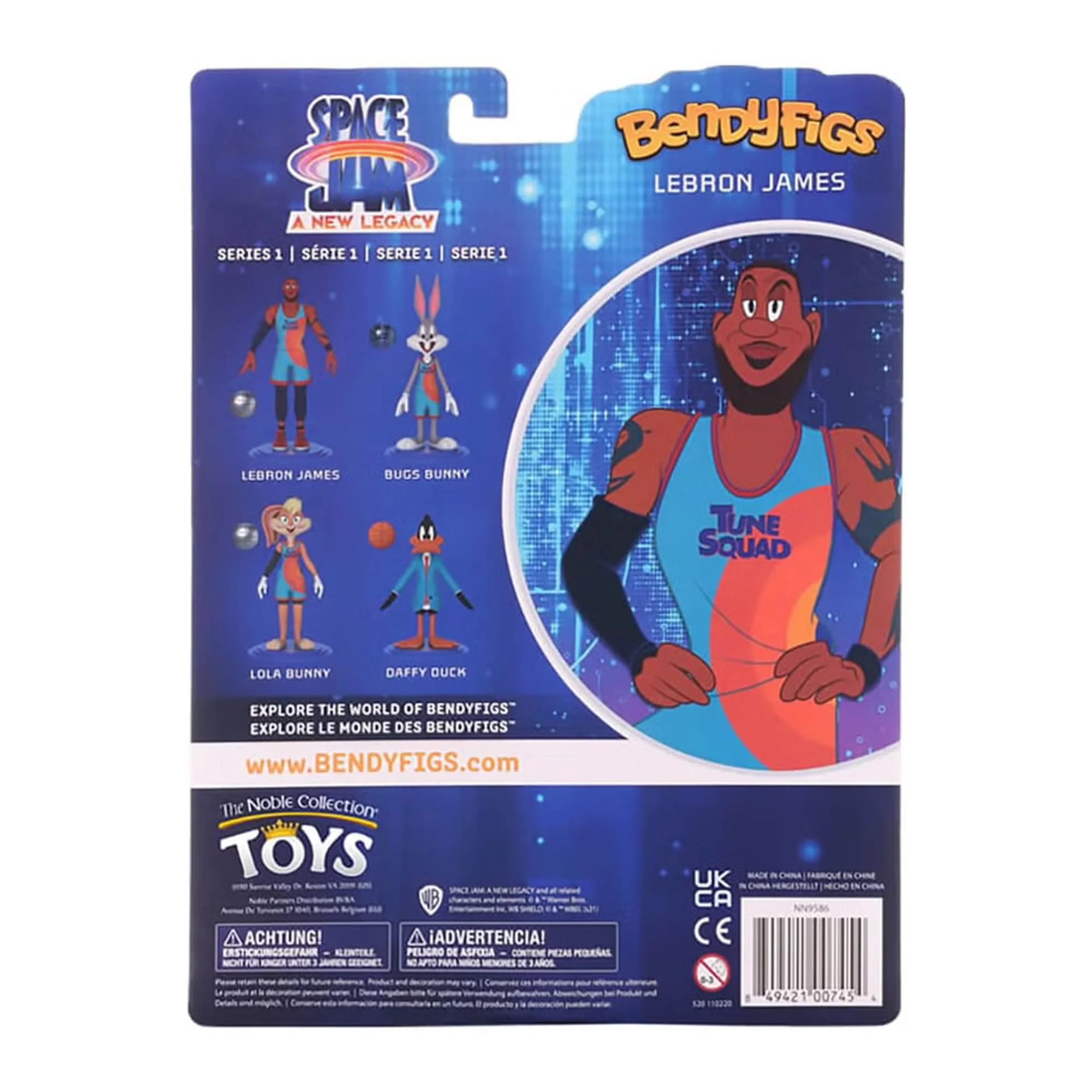 Space Jam: A New Legacy 7 Inch BendyFig | Lebron James - Image 9