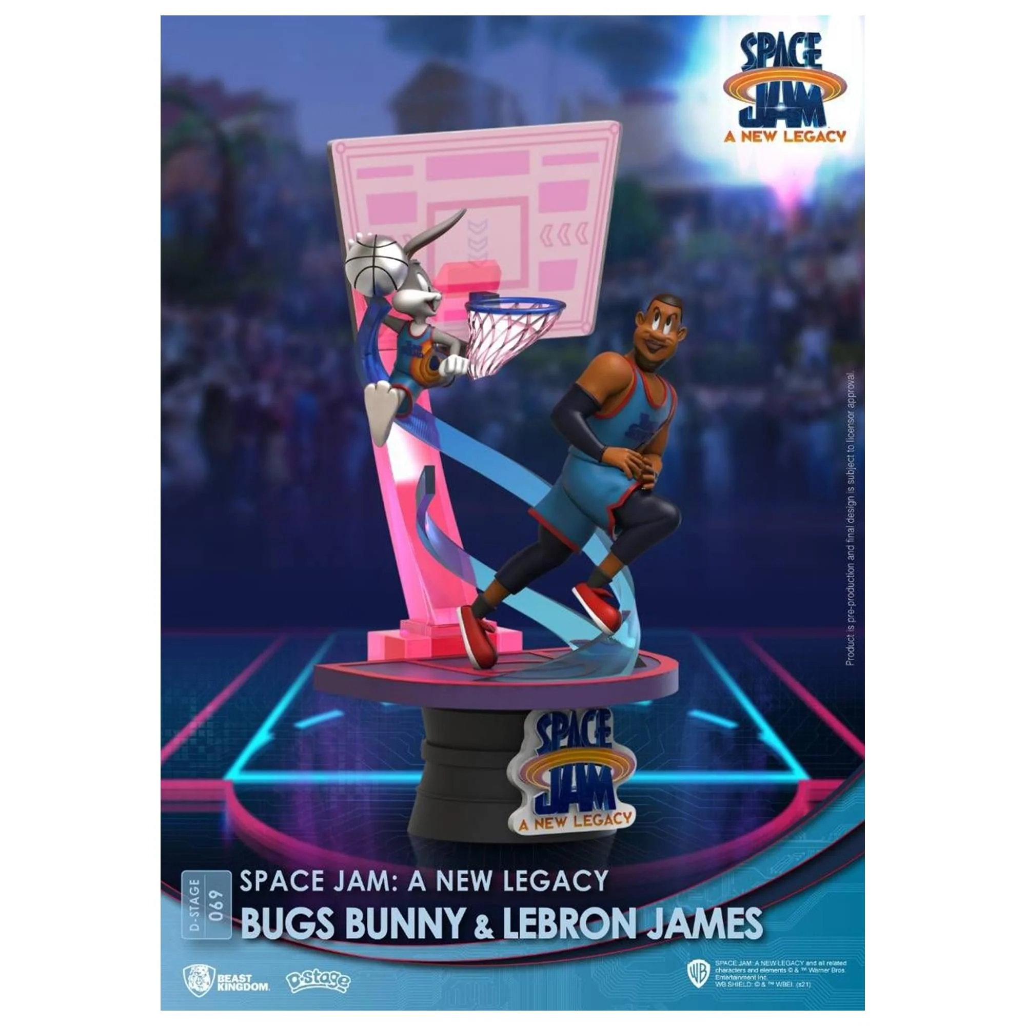 Space Jam: A New Legacy DS-069 6 Inch D-Stage Statue | Bugs & Lebron - Image 2