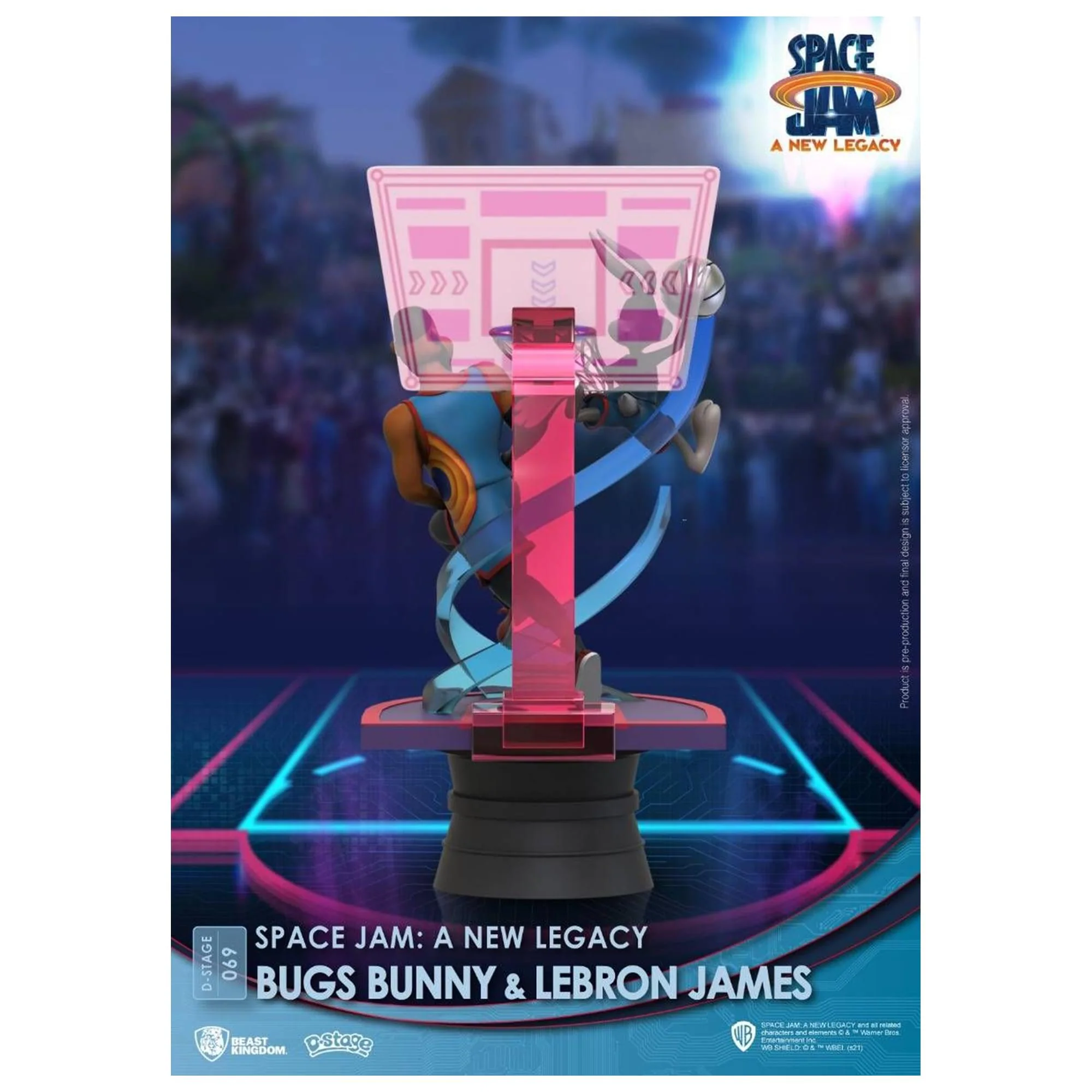 Space Jam: A New Legacy DS-069 6 Inch D-Stage Statue | Bugs & Lebron - Image 3
