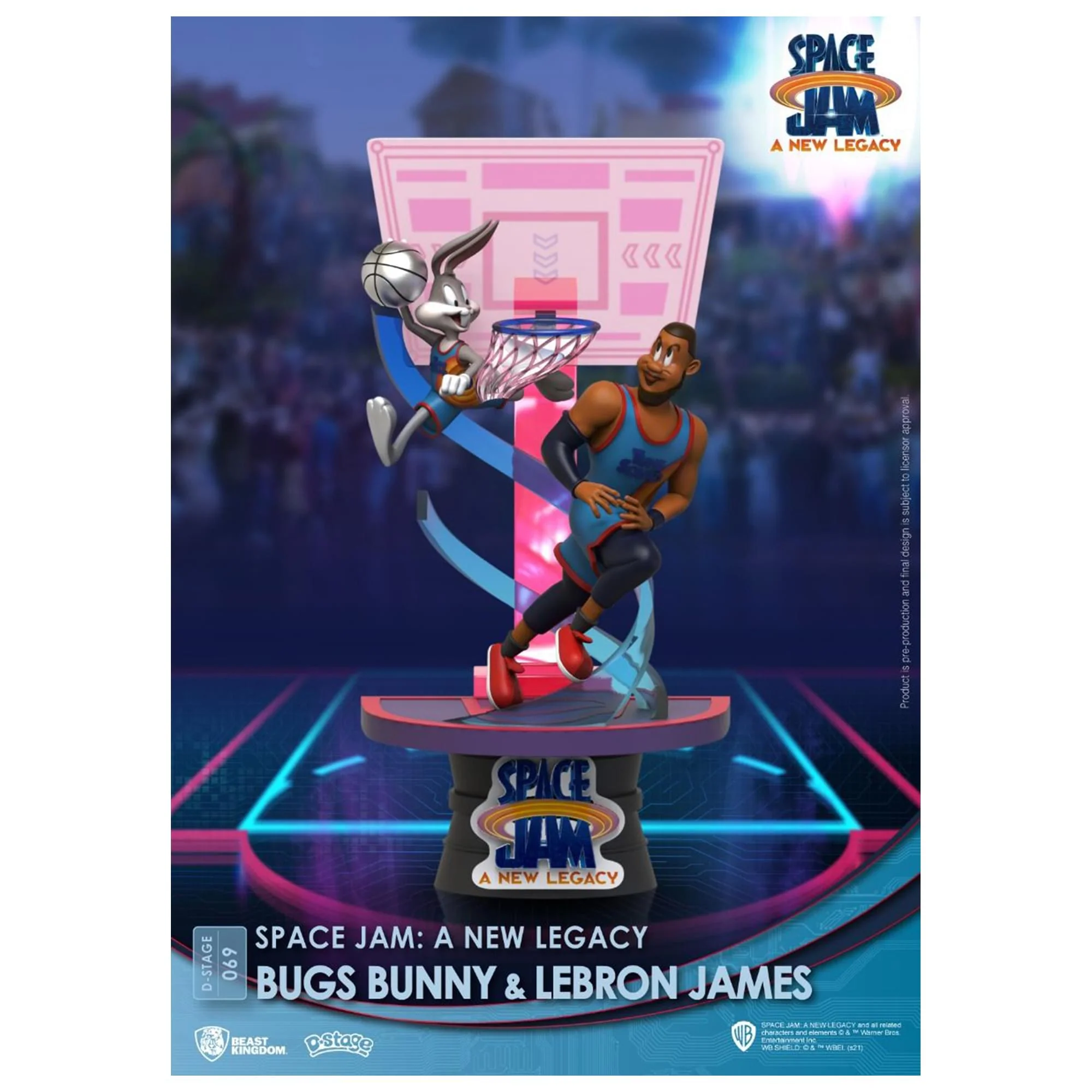 Space Jam: A New Legacy DS-069 6 Inch D-Stage Statue | Bugs & Lebron - Image 6