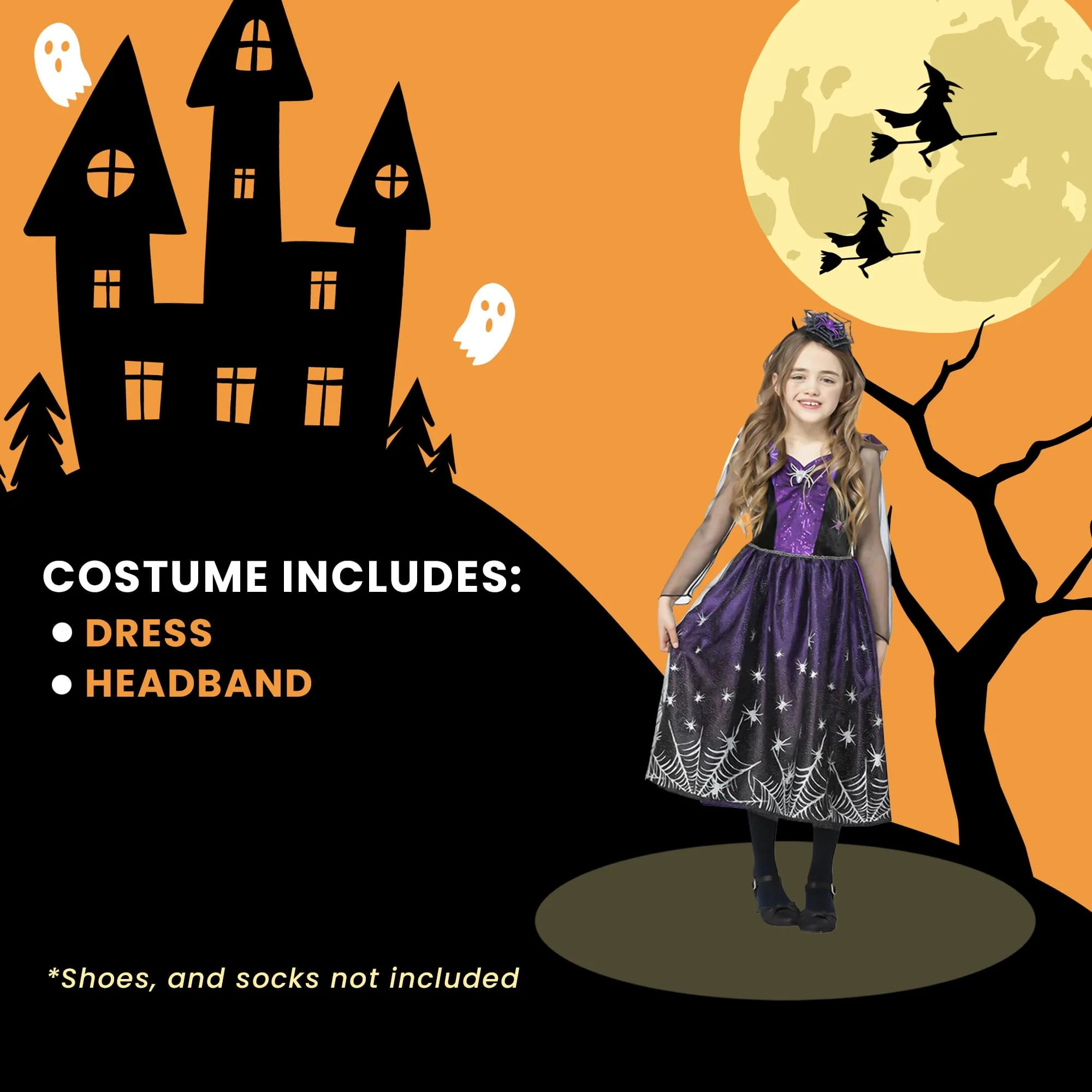 Spiderella Child Costume - Image 5